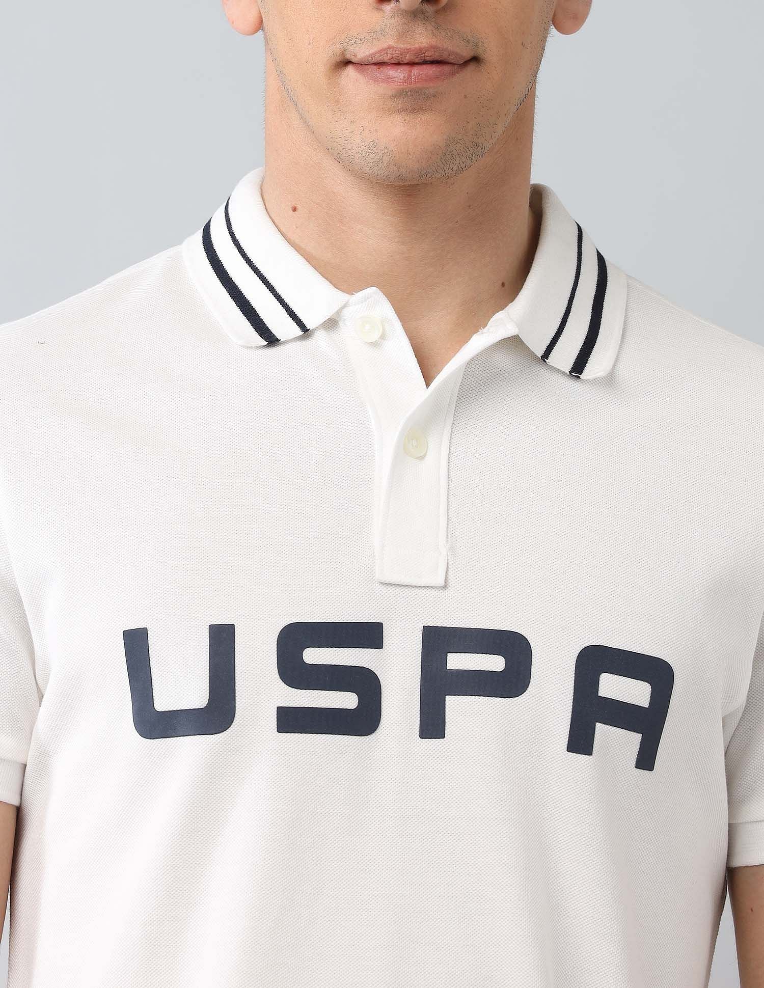 Muscle Fit Brand Printed Polo Shirt - Image 7