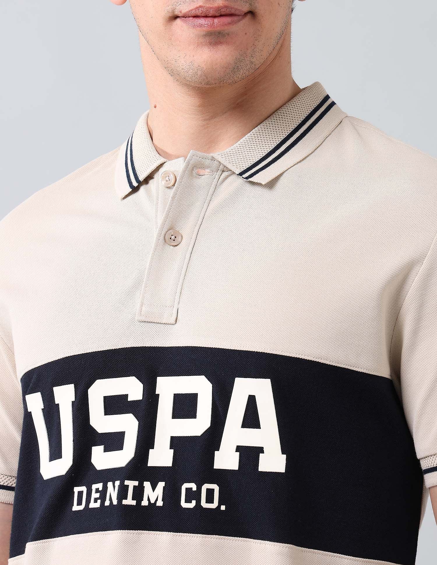 Muscle Fit Brand Printed Polo Shirt - Image 7