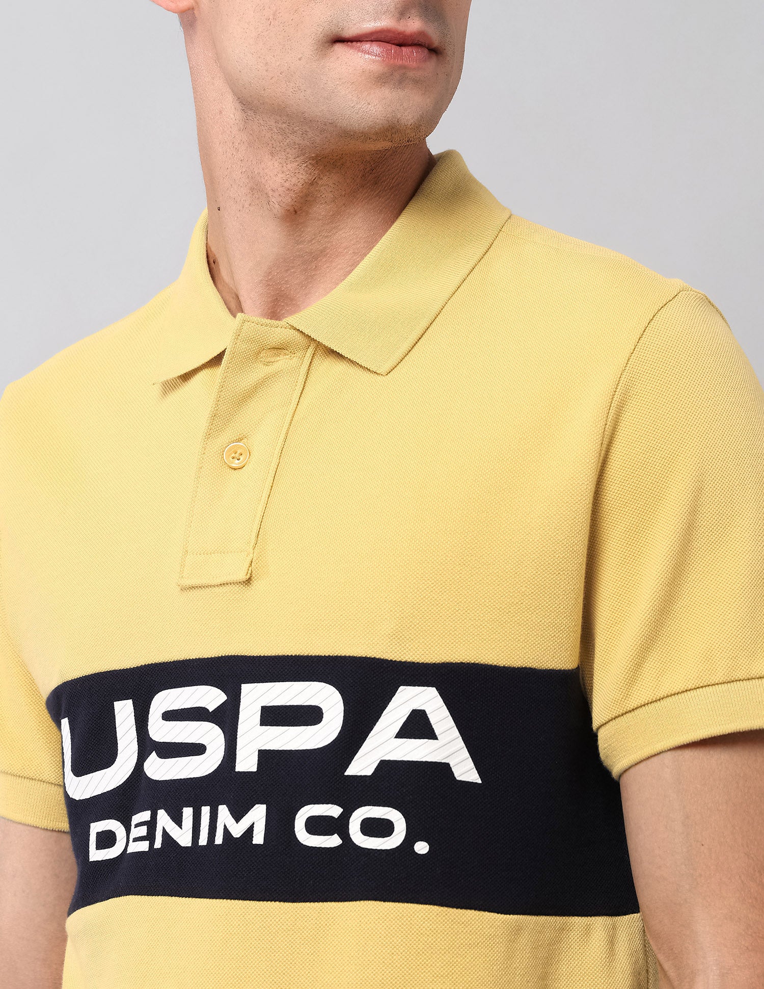 Muscle Fit Brand Printed Polo Shirt - Image 7