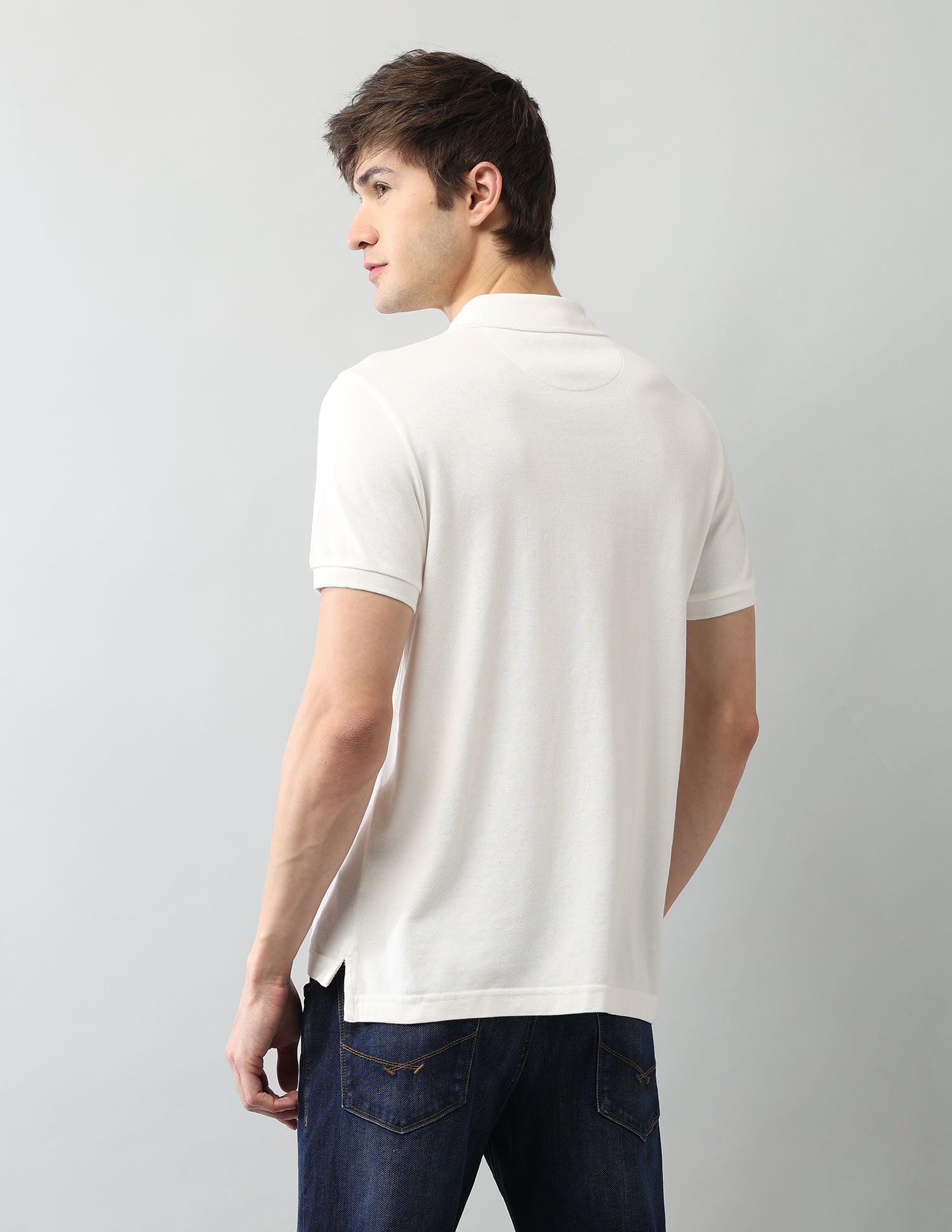 Muscle Fit Brand Printed Polo Shirt - Image 5