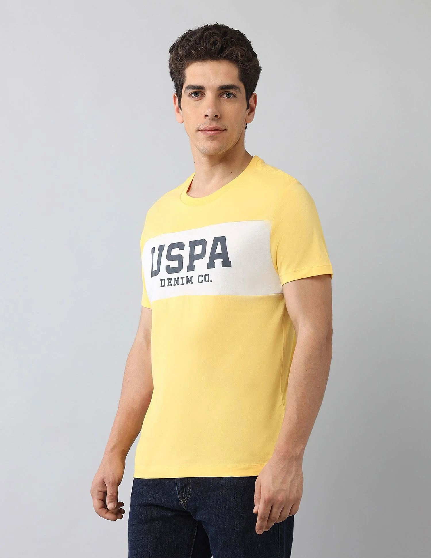 Muscle Fit Brand Printed T-Shirt - Image 4