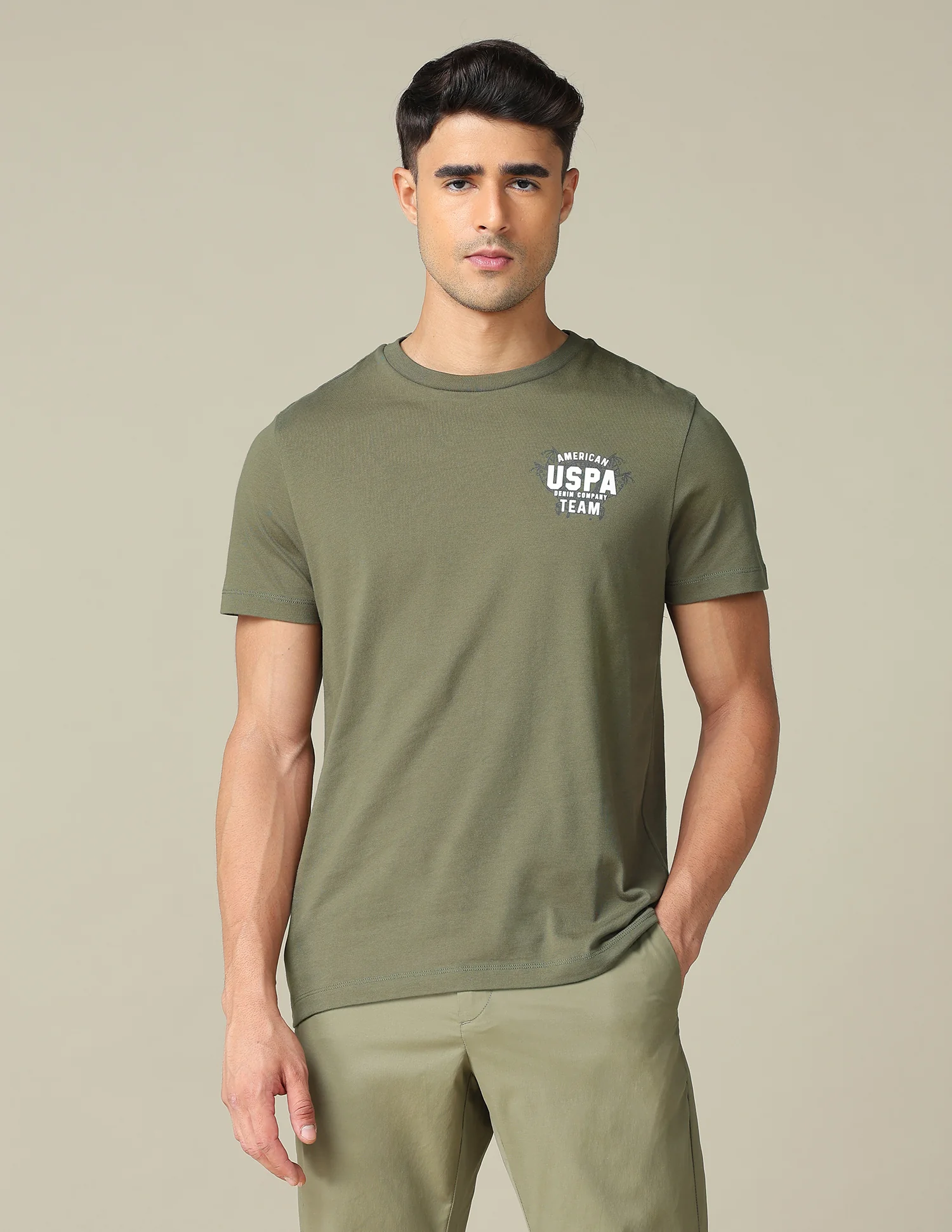 Muscle Fit Brand Printed T- Shirt - Image 6