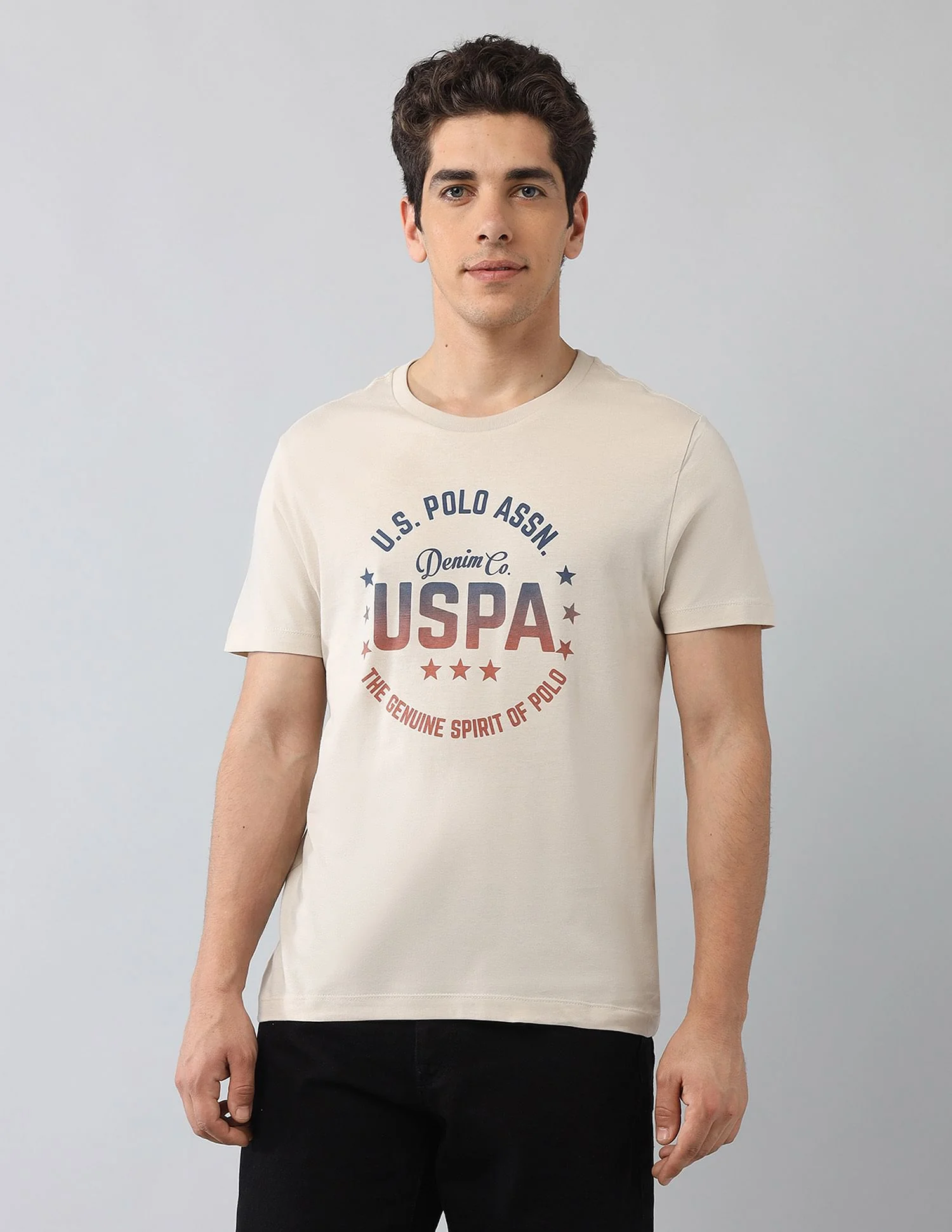 Muscle Fit Brand Printed T-Shirt - Image 6