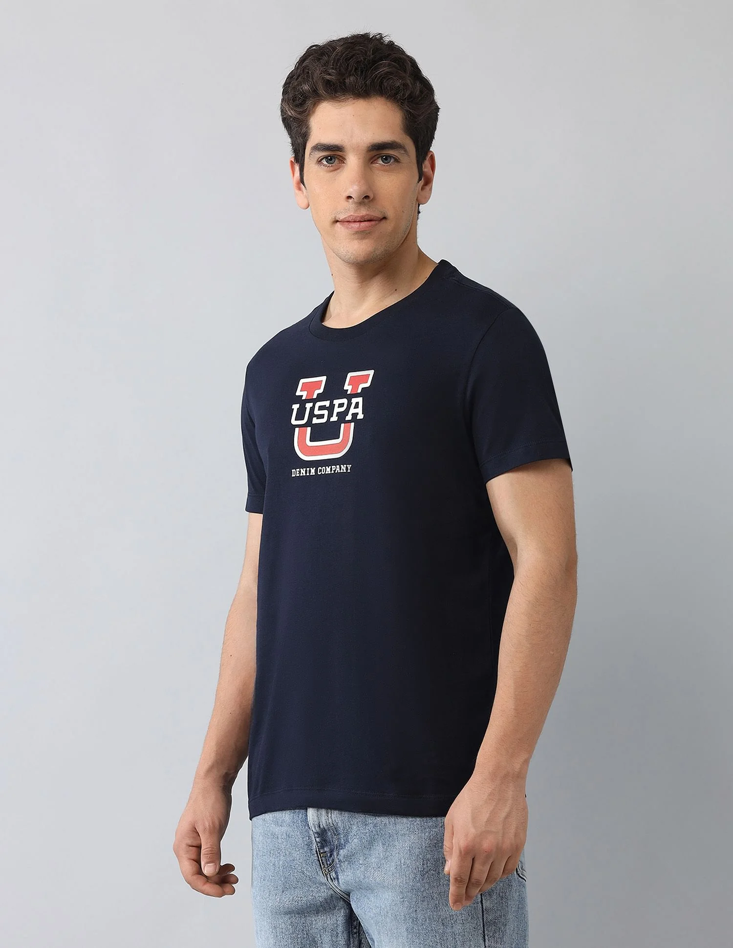Muscle Fit Brand Printed T-Shirt - Image 4