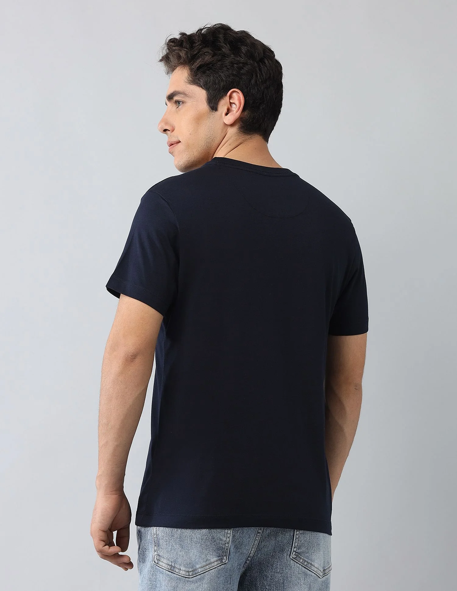 Muscle Fit Brand Printed T-Shirt - Image 5