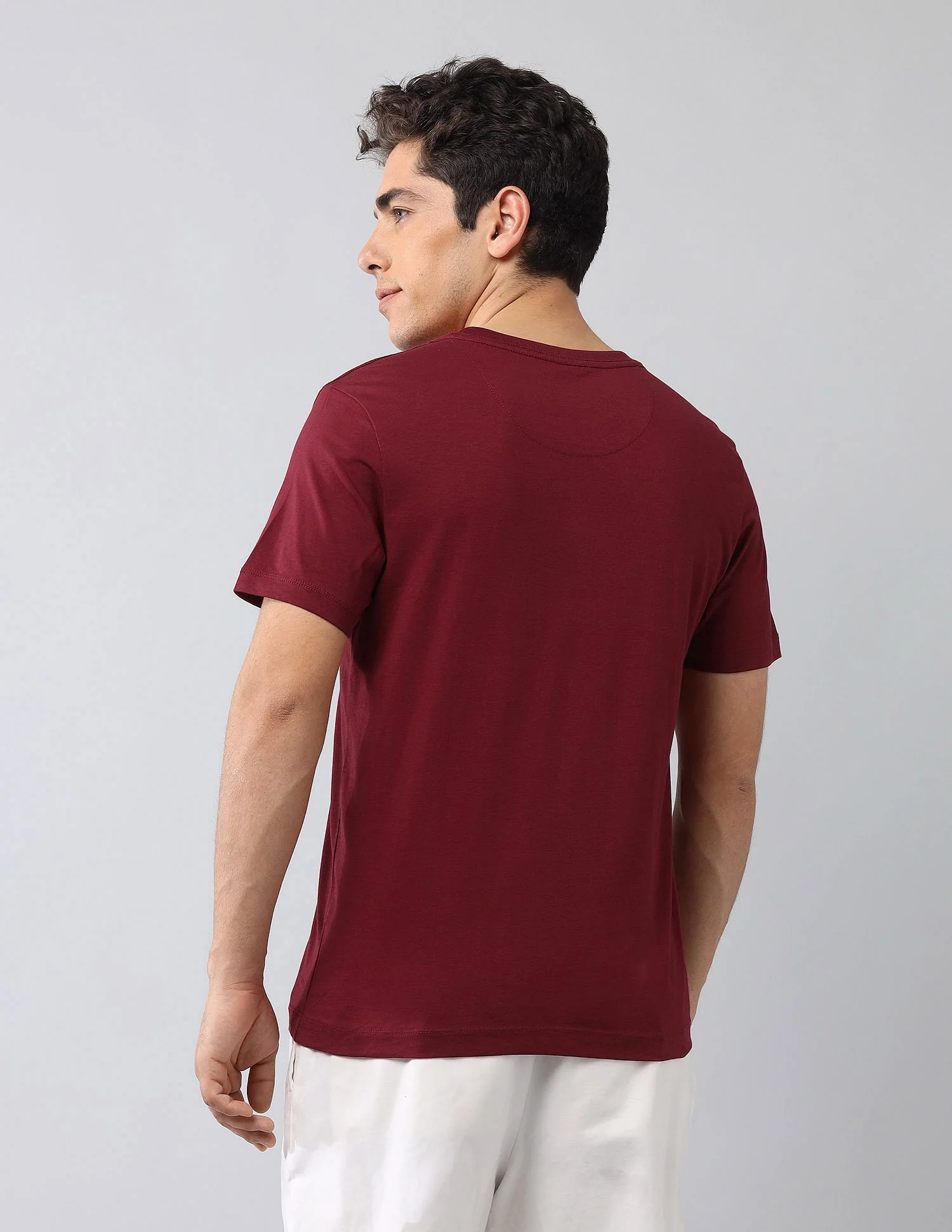 Muscle Fit Brand Printed T-Shirt - Image 5