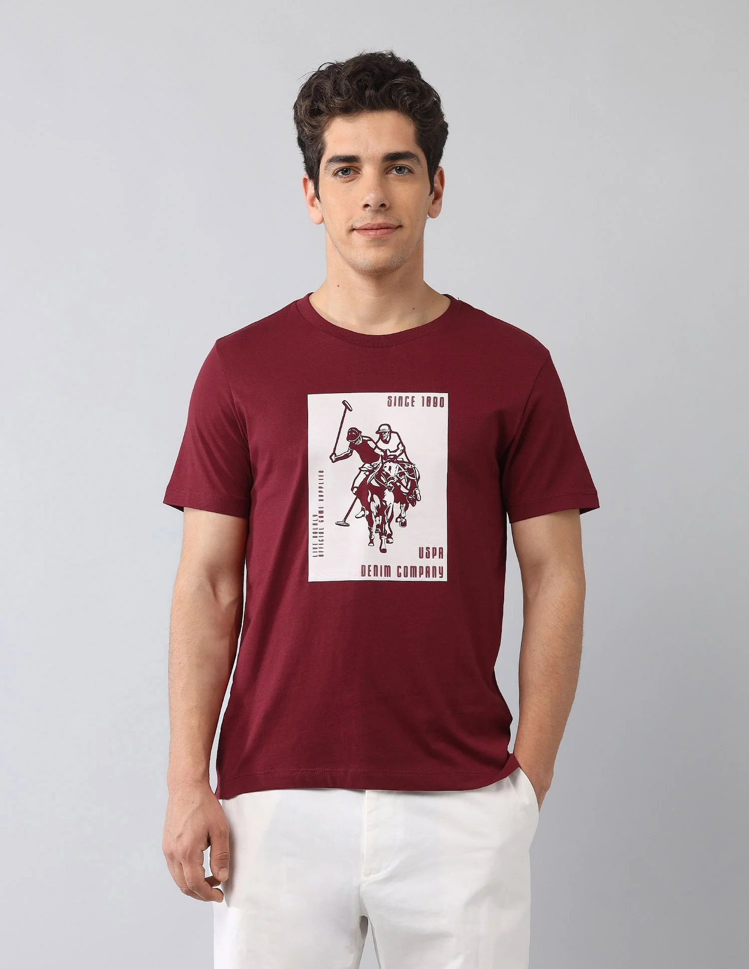 Muscle Fit Brand Printed T-Shirt - Image 6