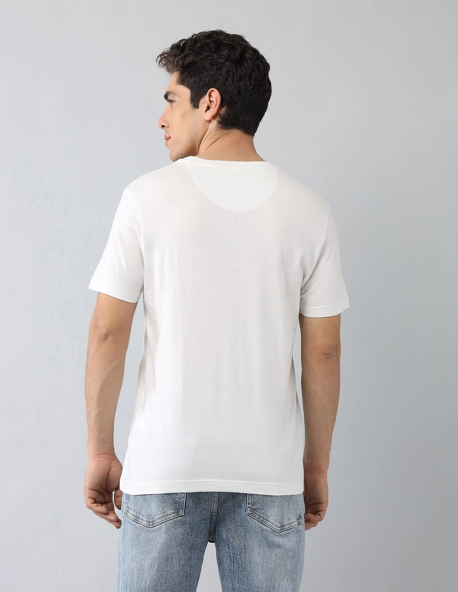 Muscle Fit Brand Printed T-Shirt - Image 5