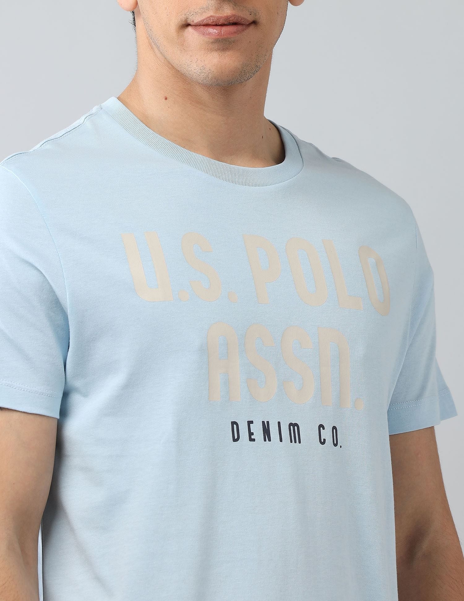 Muscle Fit Brand Printed T-Shirt - Image 7