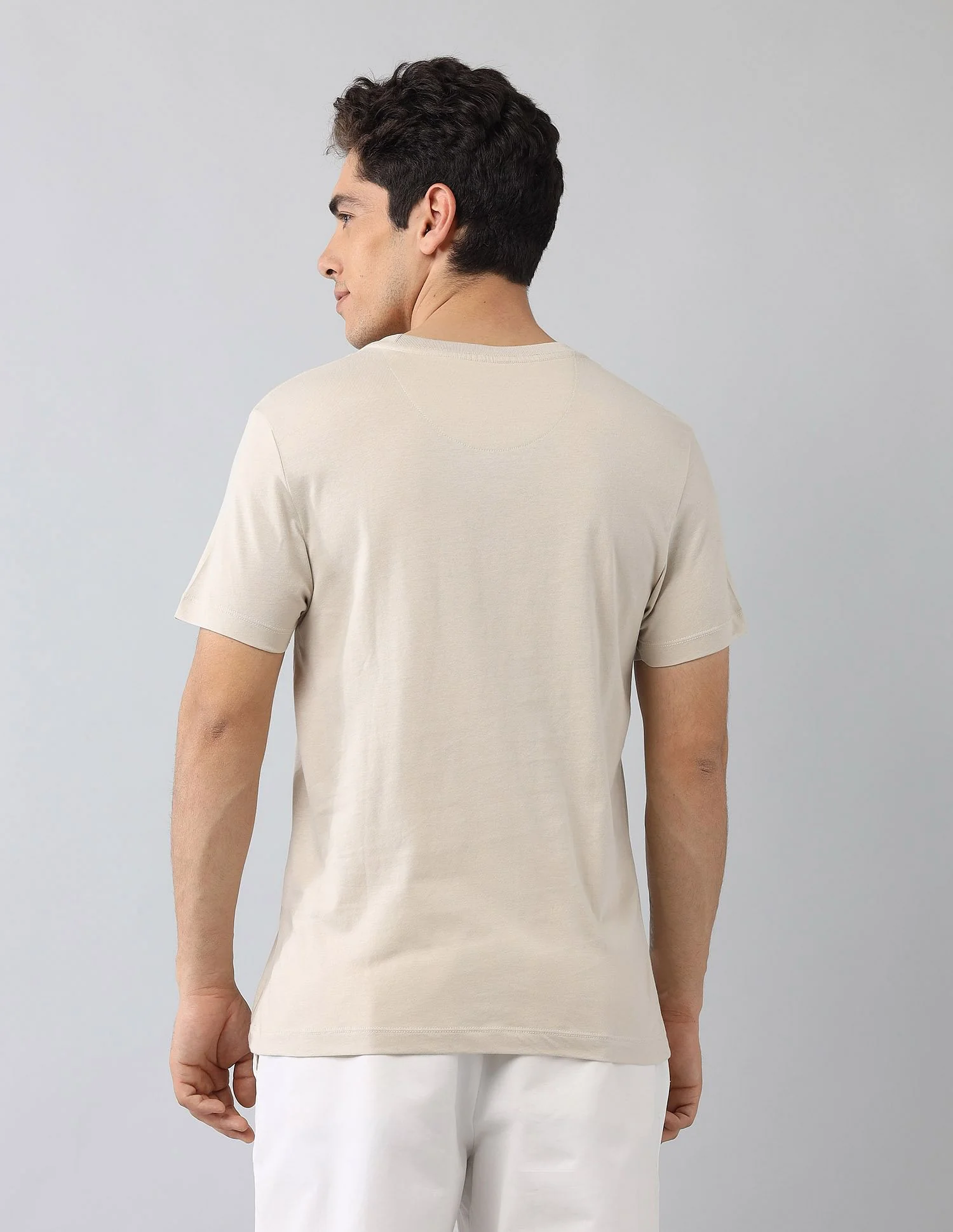 Muscle Fit Brand Printed T-Shirt - Image 5