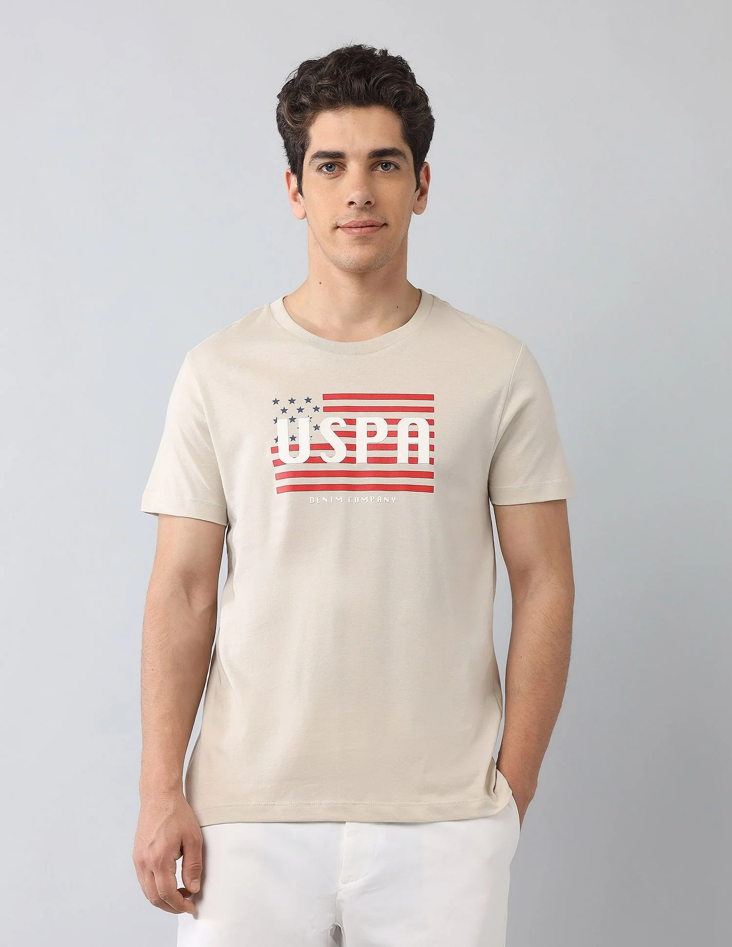 Muscle Fit Brand Printed T-Shirt - Image 6