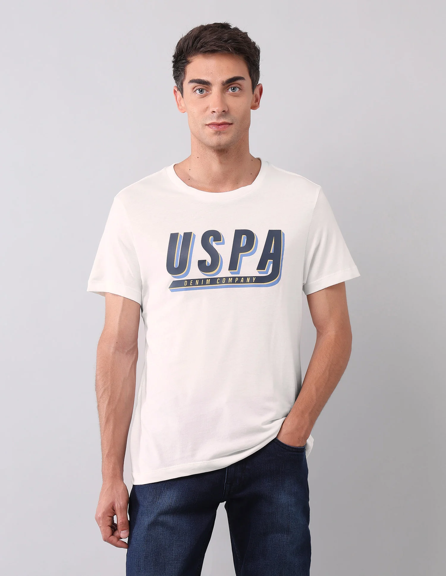 Muscle Fit Brand Printed T-Shirt - Image 6