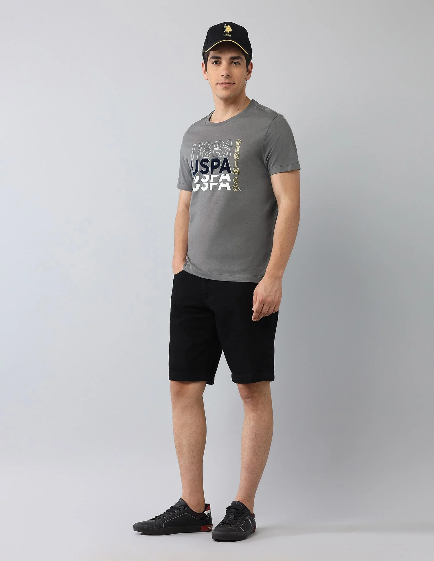 Muscle Fit Brand Printed T-Shirt - Image 3