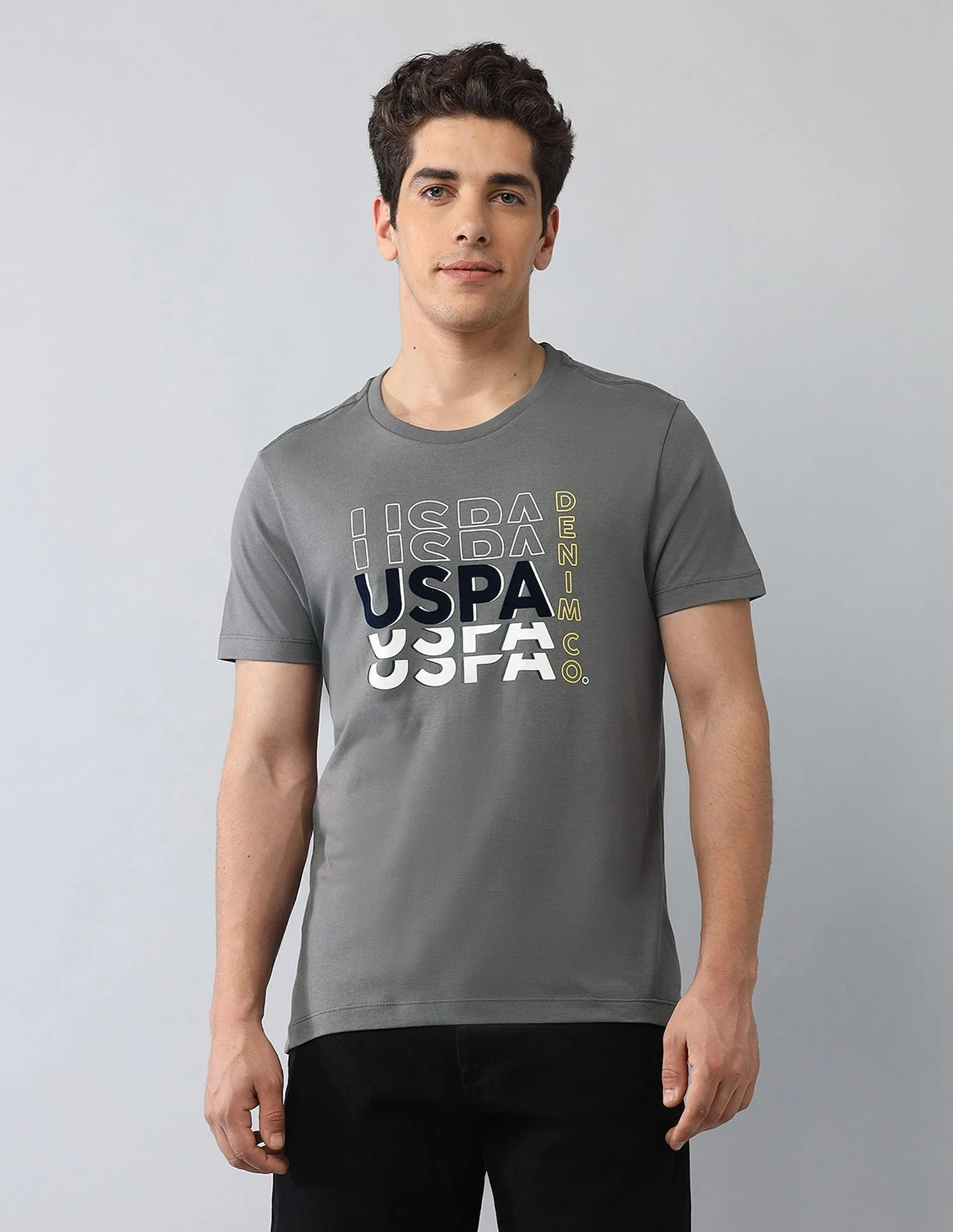 Muscle Fit Brand Printed T-Shirt - Image 6