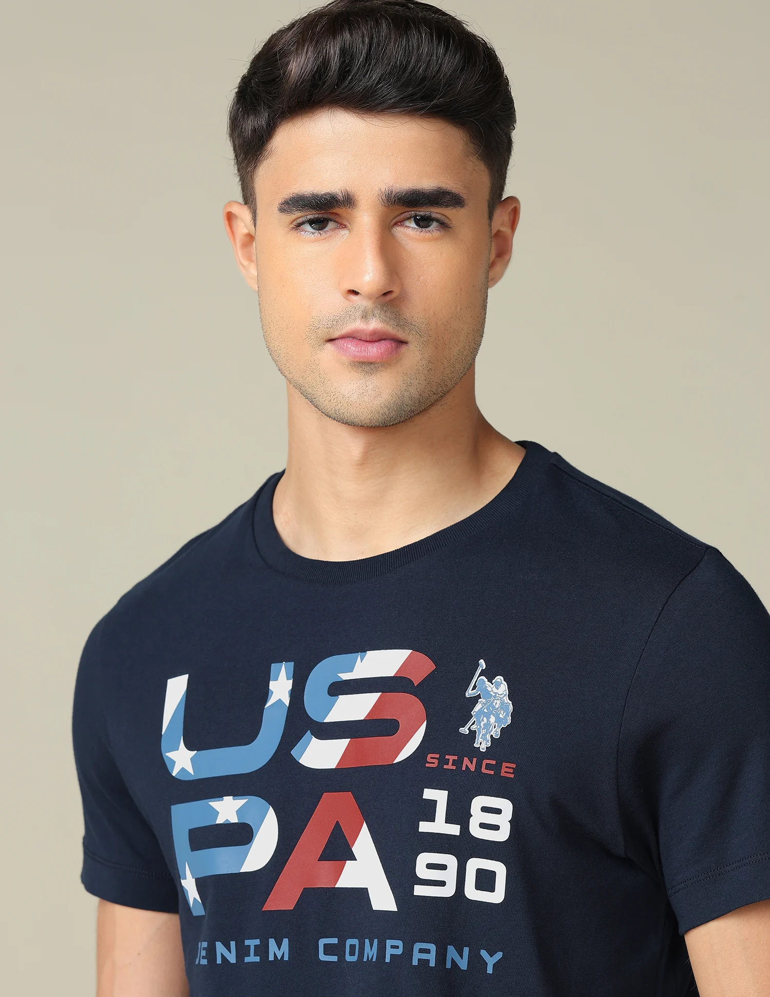 Muscle Fit Brand Printed T- Shirt - Image 7