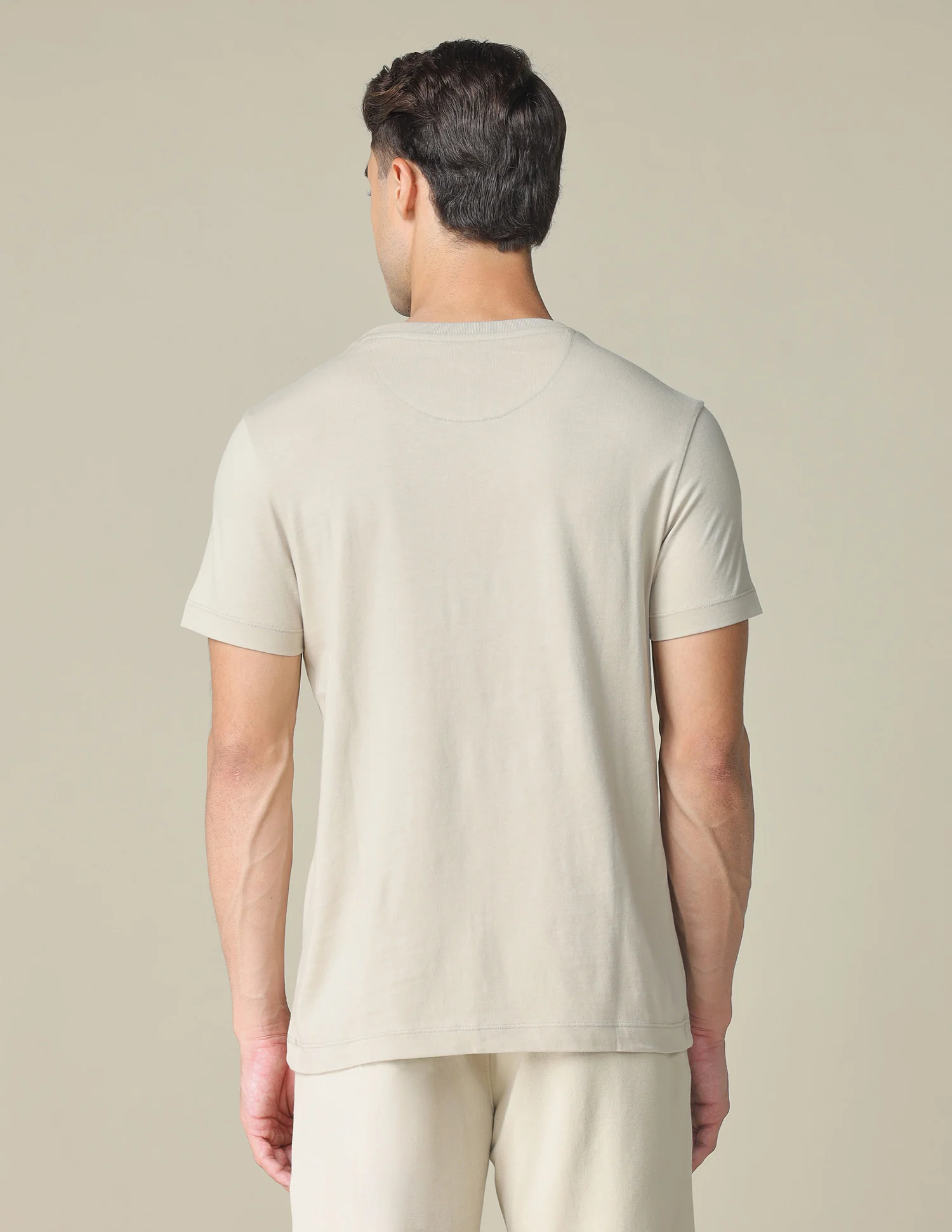 Muscle Fit Brand Printed T- Shirt - Image 5
