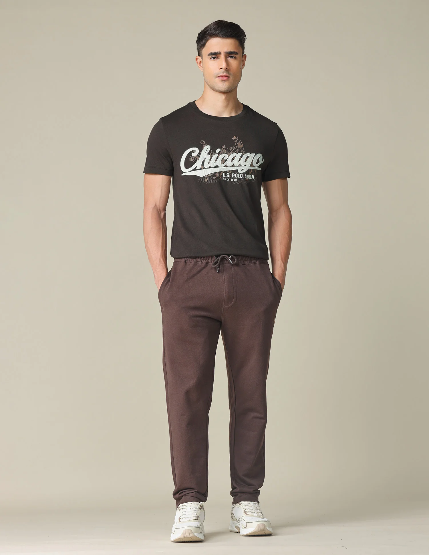 Muscle Fit Brand Printed T- Shirt - Image 3