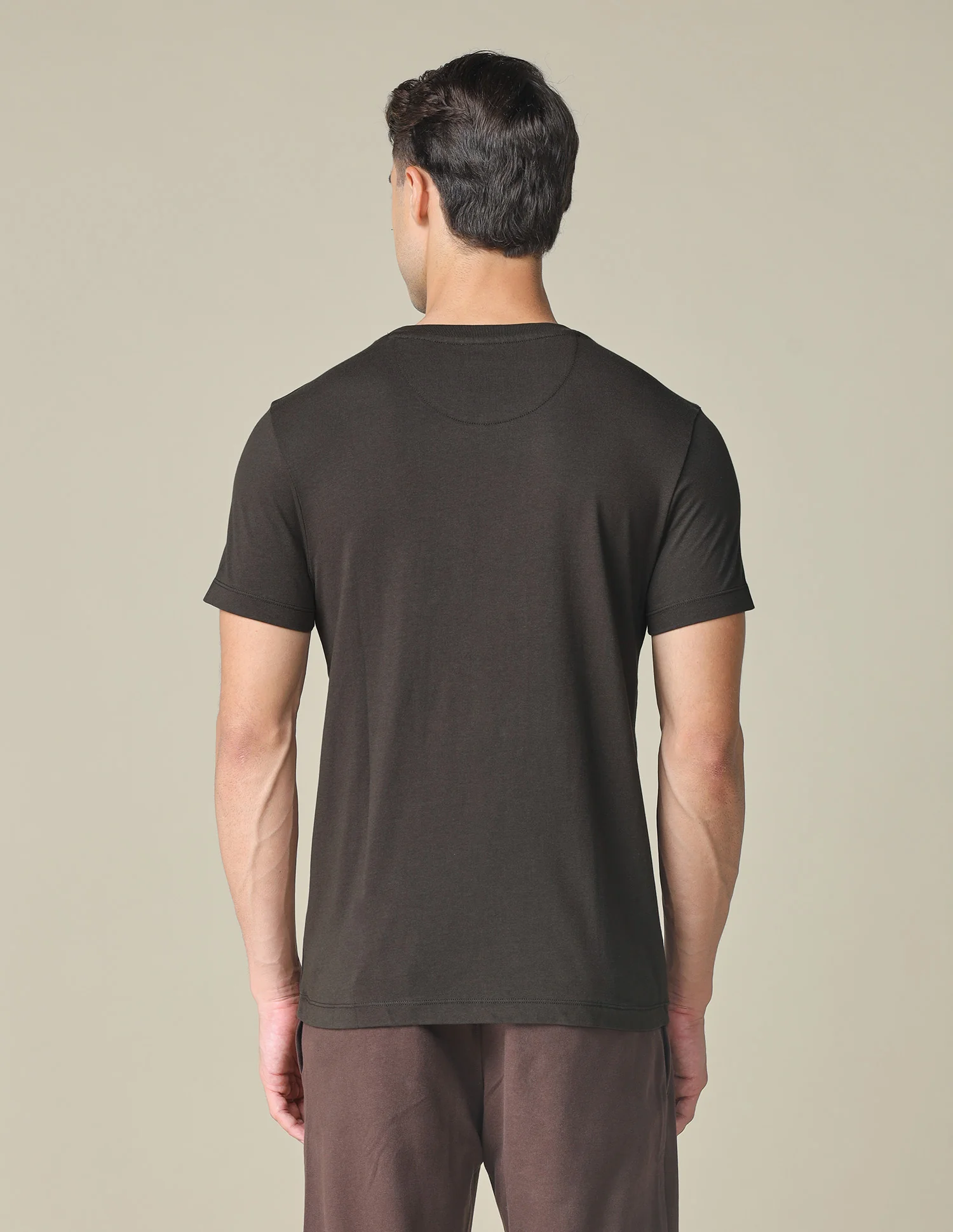 Muscle Fit Brand Printed T- Shirt - Image 5