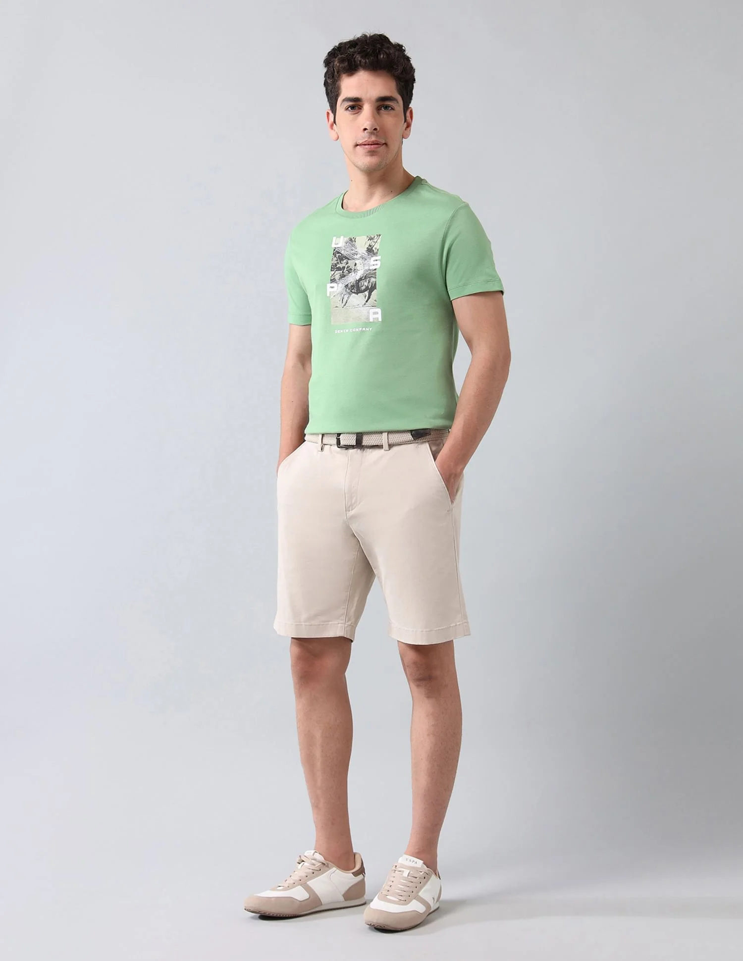 Muscle Fit Brand Printed T-Shirt - Image 3