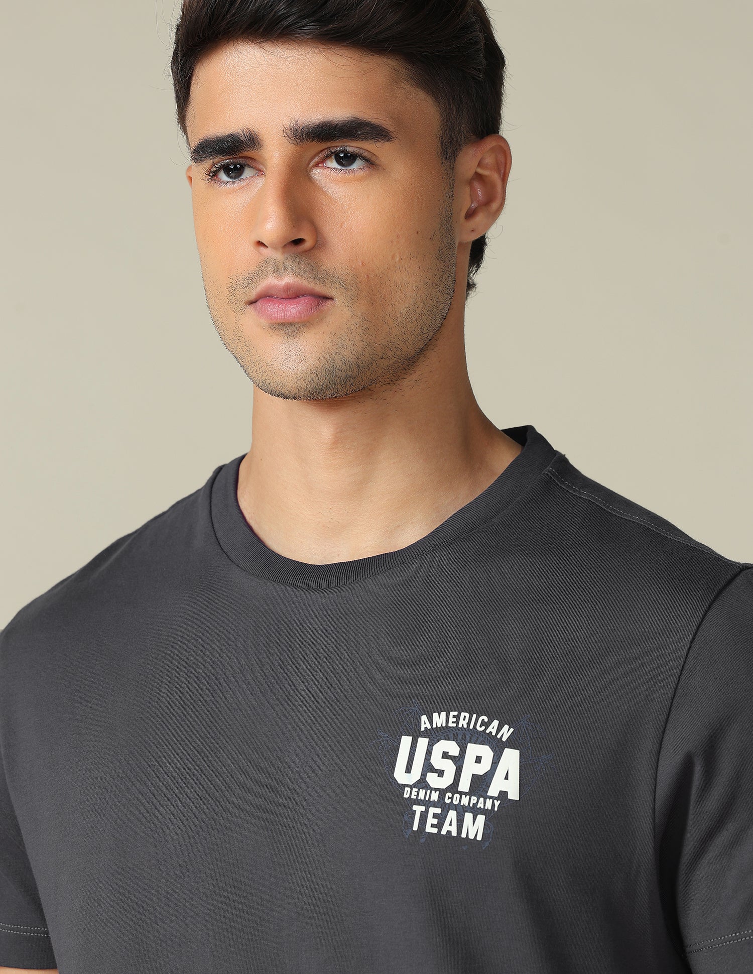 Muscle Fit Brand Printed T- Shirt - Image 7