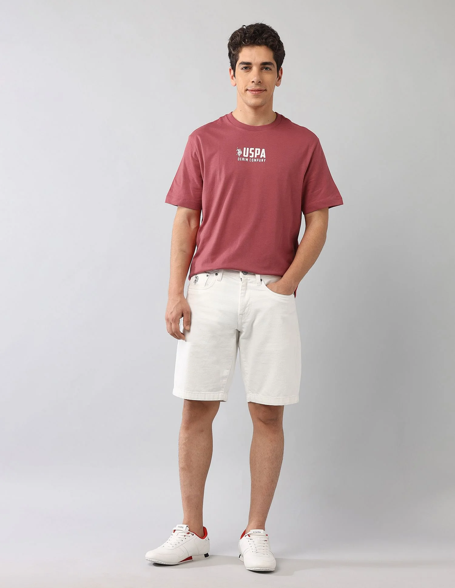 Muscle Fit Brand Printed T-Shirt - Image 3