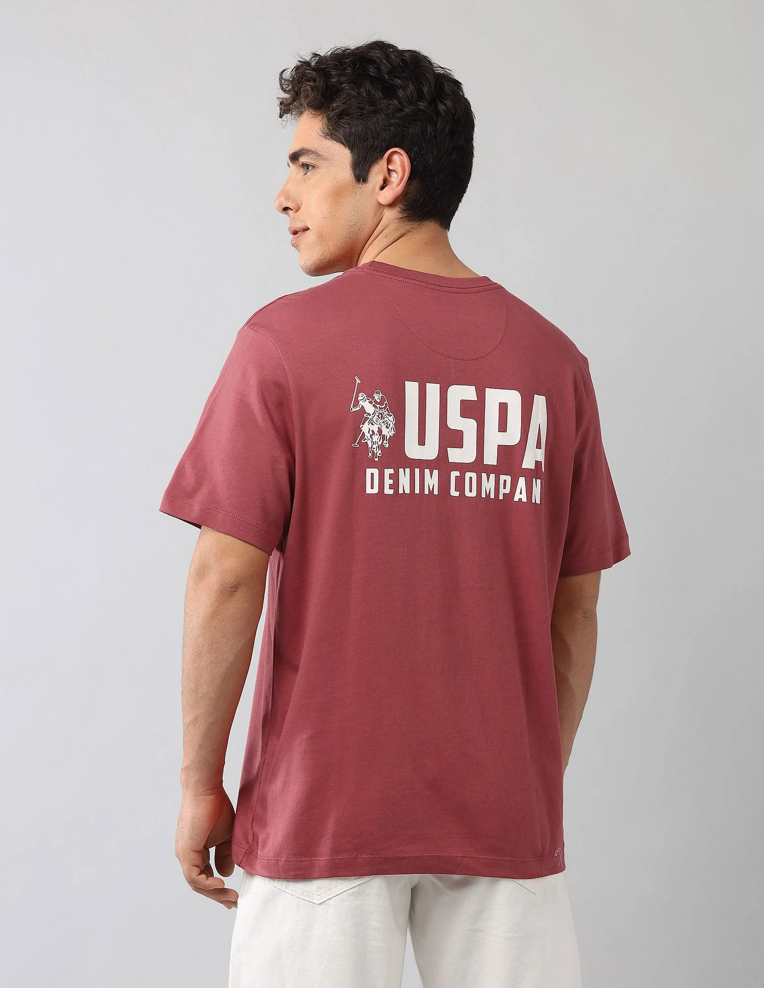 Muscle Fit Brand Printed T-Shirt - Image 5