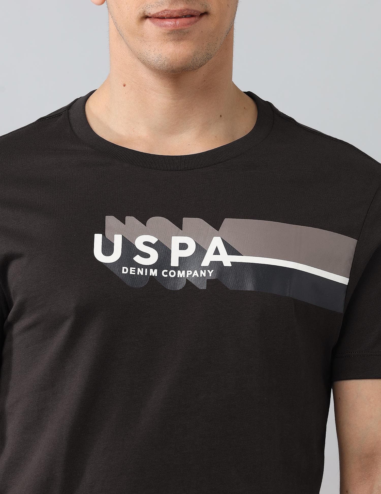 Muscle Fit Brand Printed T-Shirt - Image 7