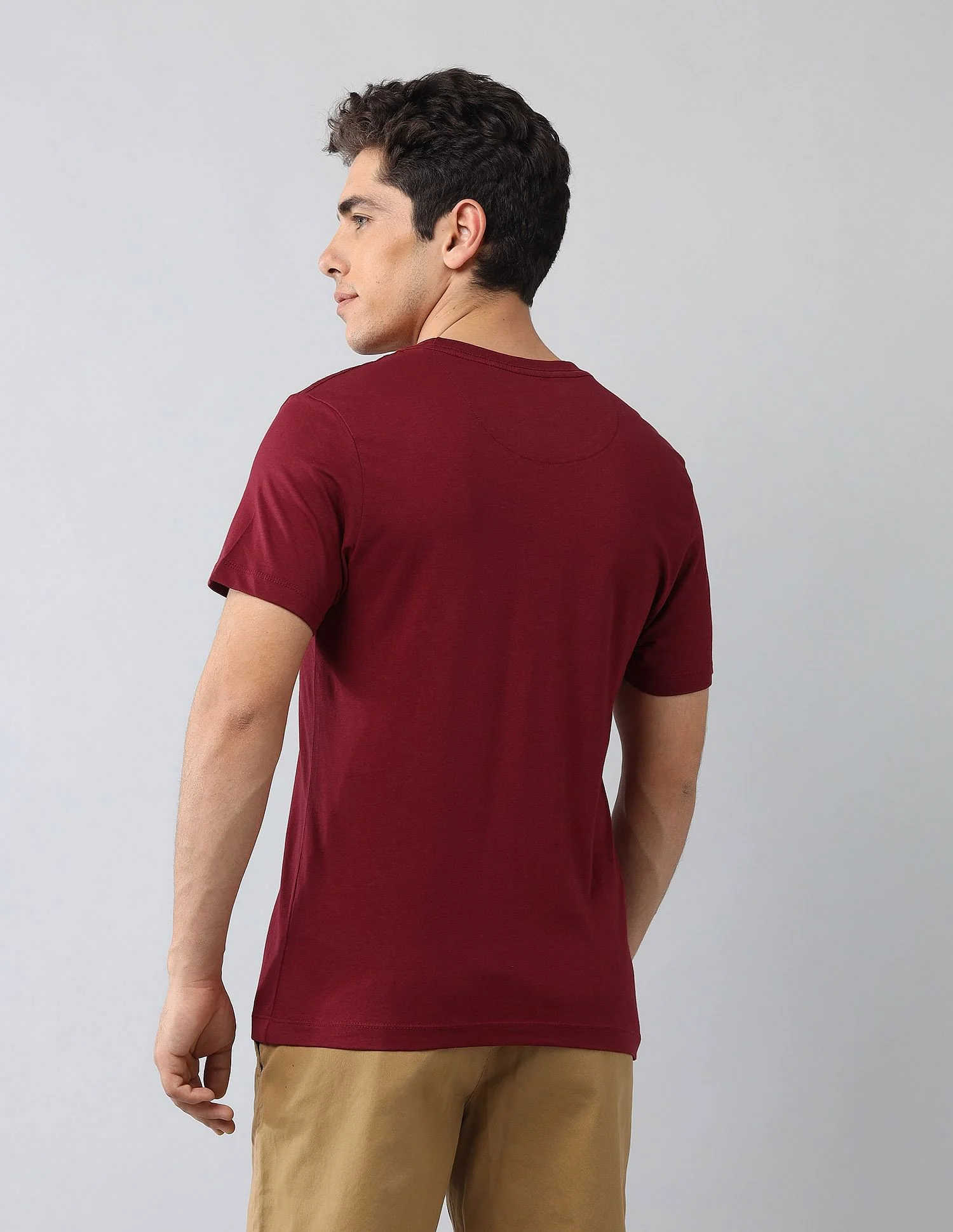 Muscle Fit Brand Printed T-Shirt - Image 5