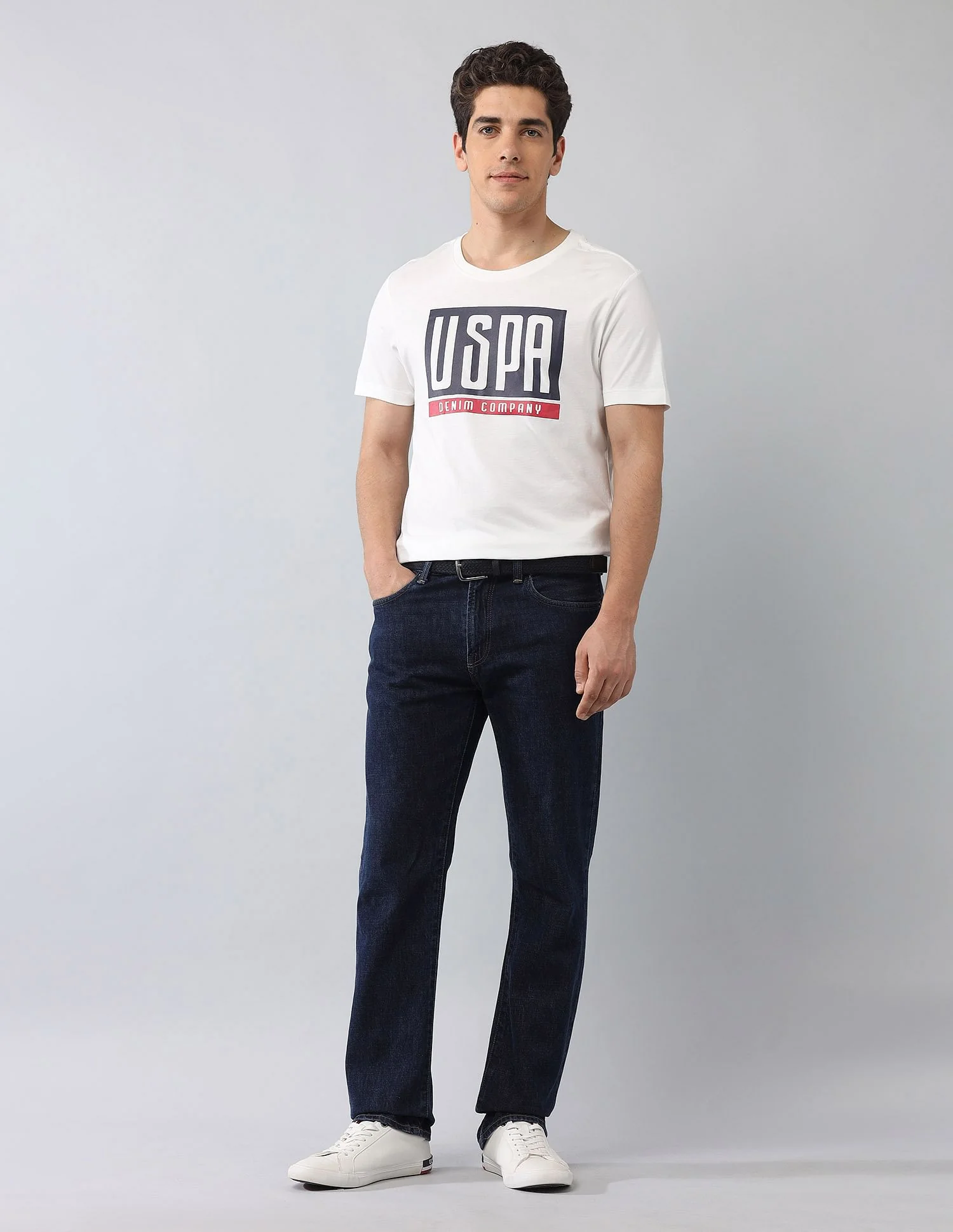 Muscle Fit Brand Printed T-Shirt - Image 3