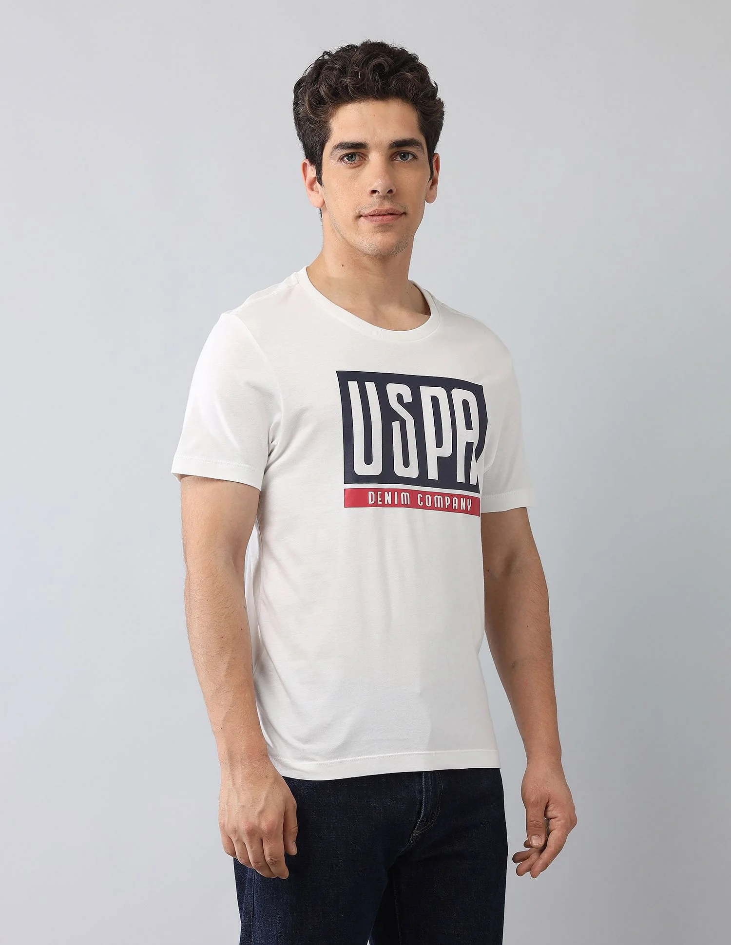 Muscle Fit Brand Printed T-Shirt - Image 4