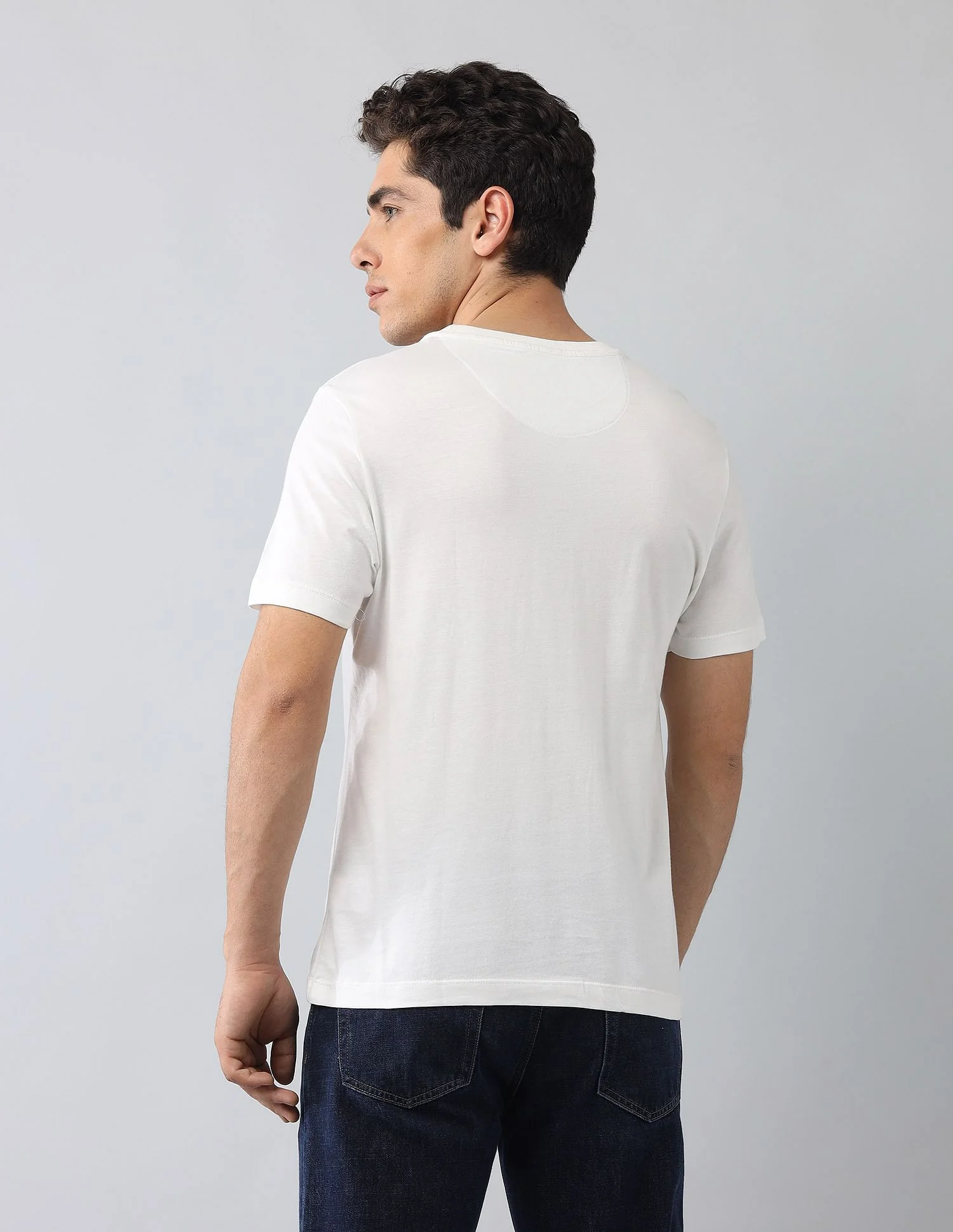 Muscle Fit Brand Printed T-Shirt - Image 5
