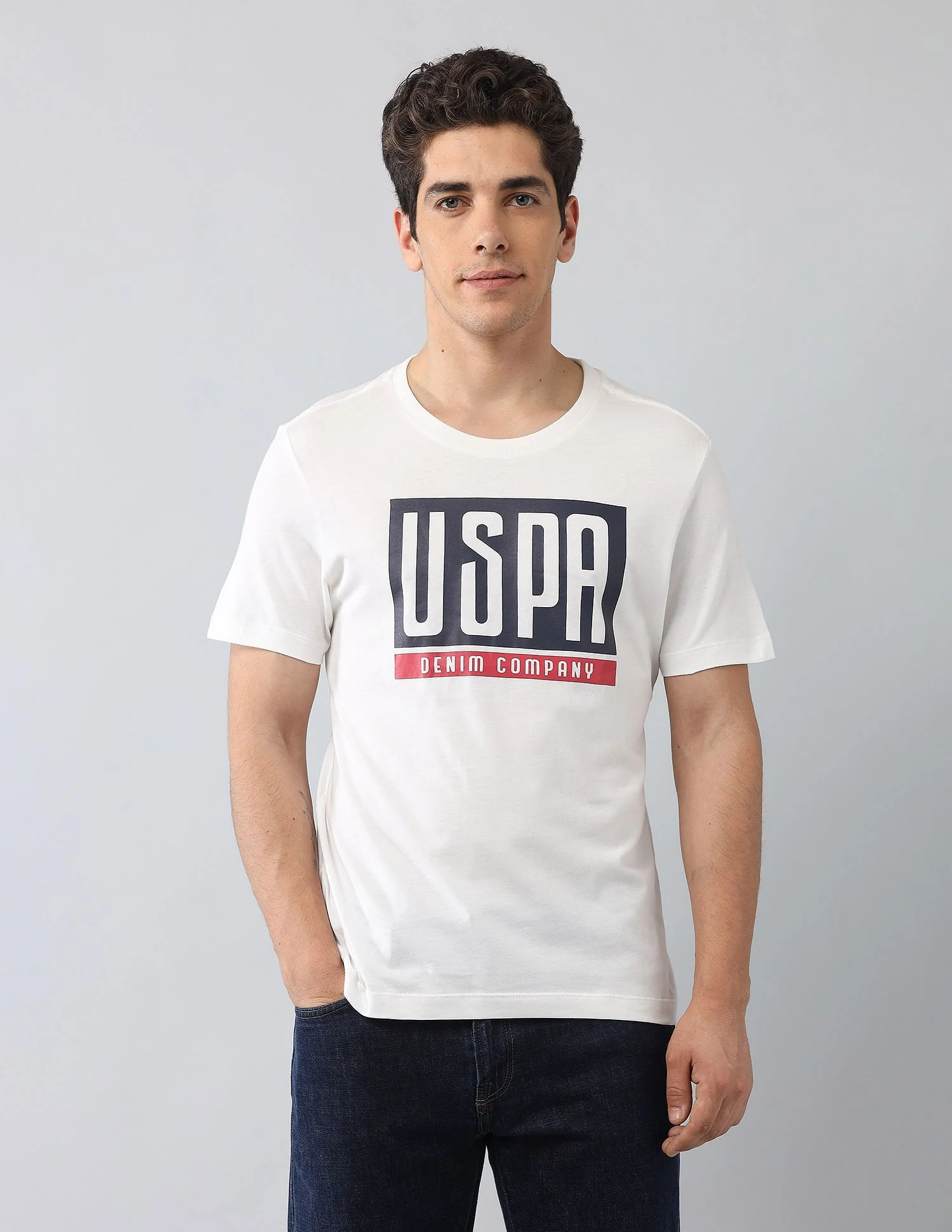 Muscle Fit Brand Printed T-Shirt - Image 6
