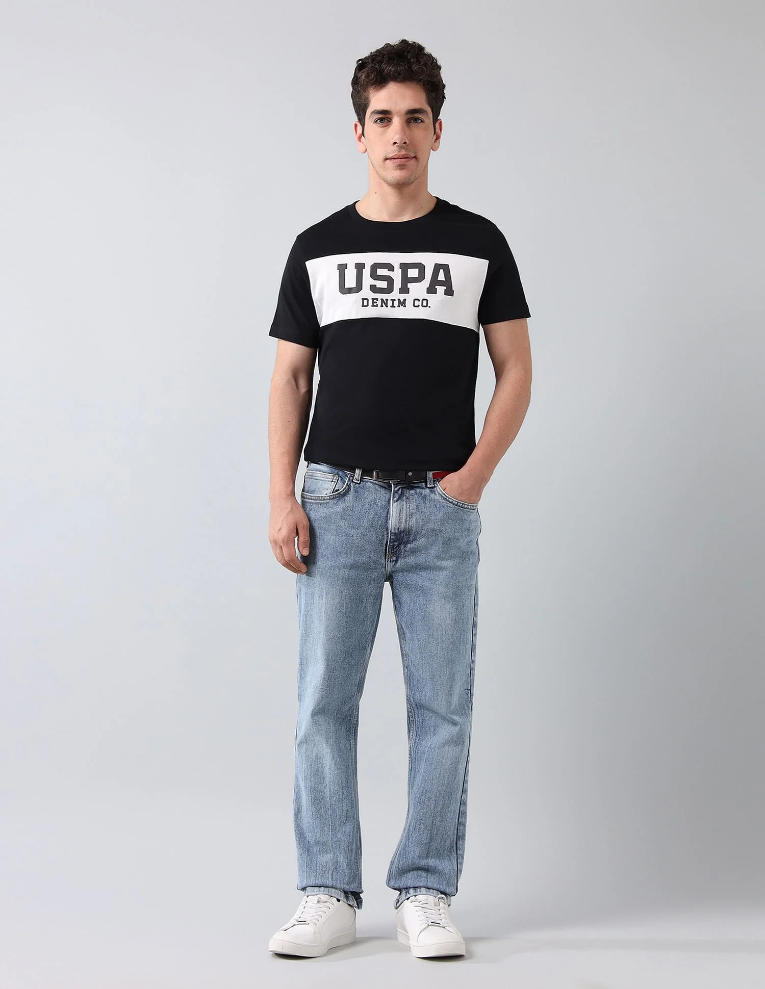 Muscle Fit Brand Printed T-Shirt - Image 3