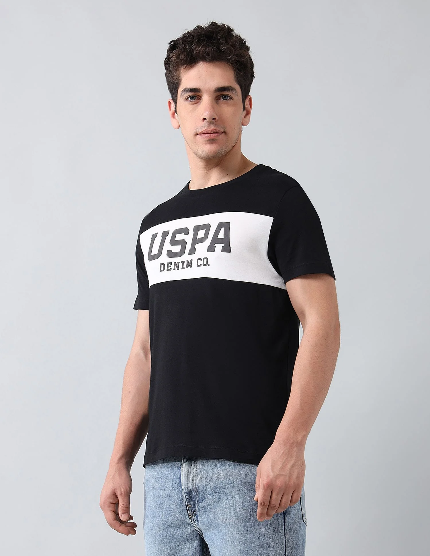 Muscle Fit Brand Printed T-Shirt - Image 4