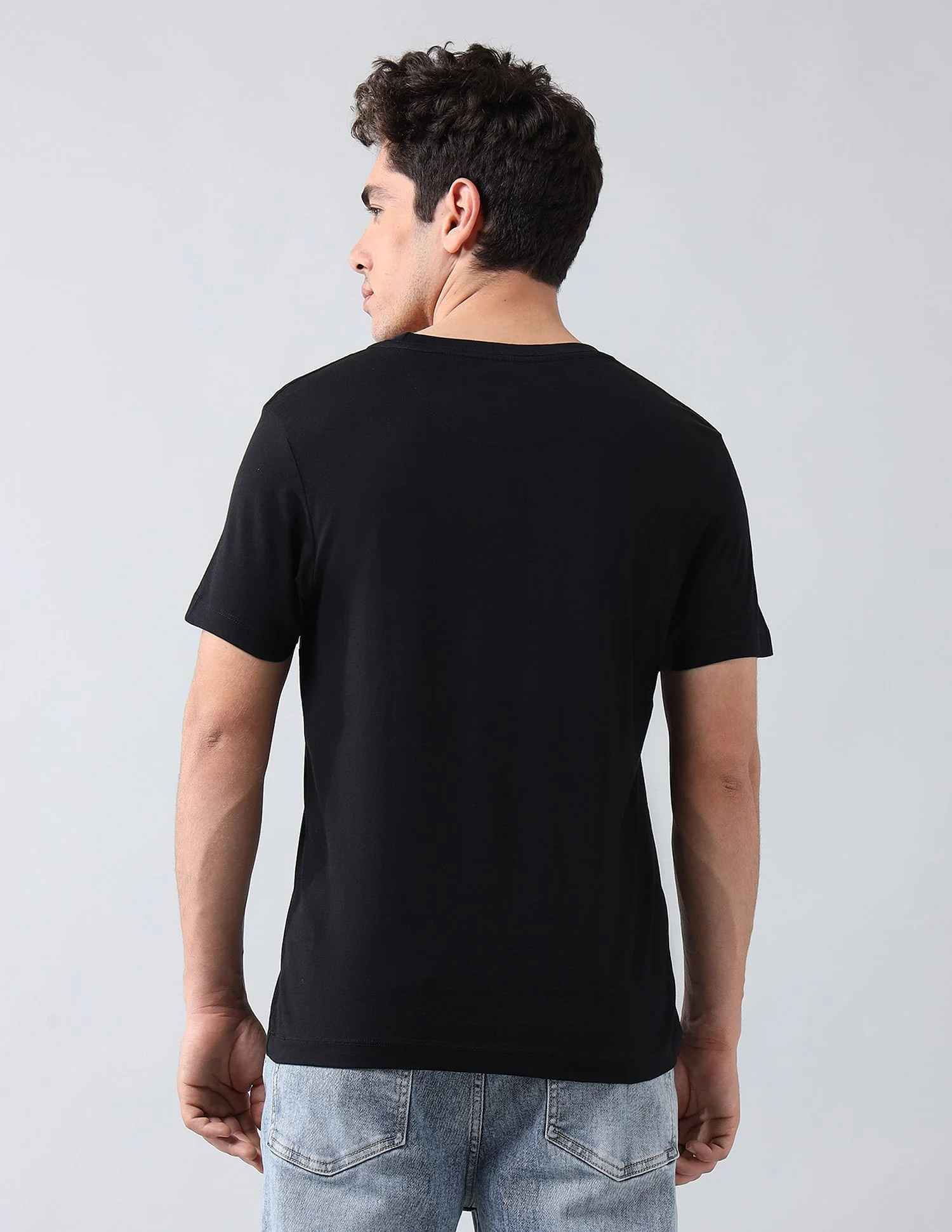 Muscle Fit Brand Printed T-Shirt - Image 5