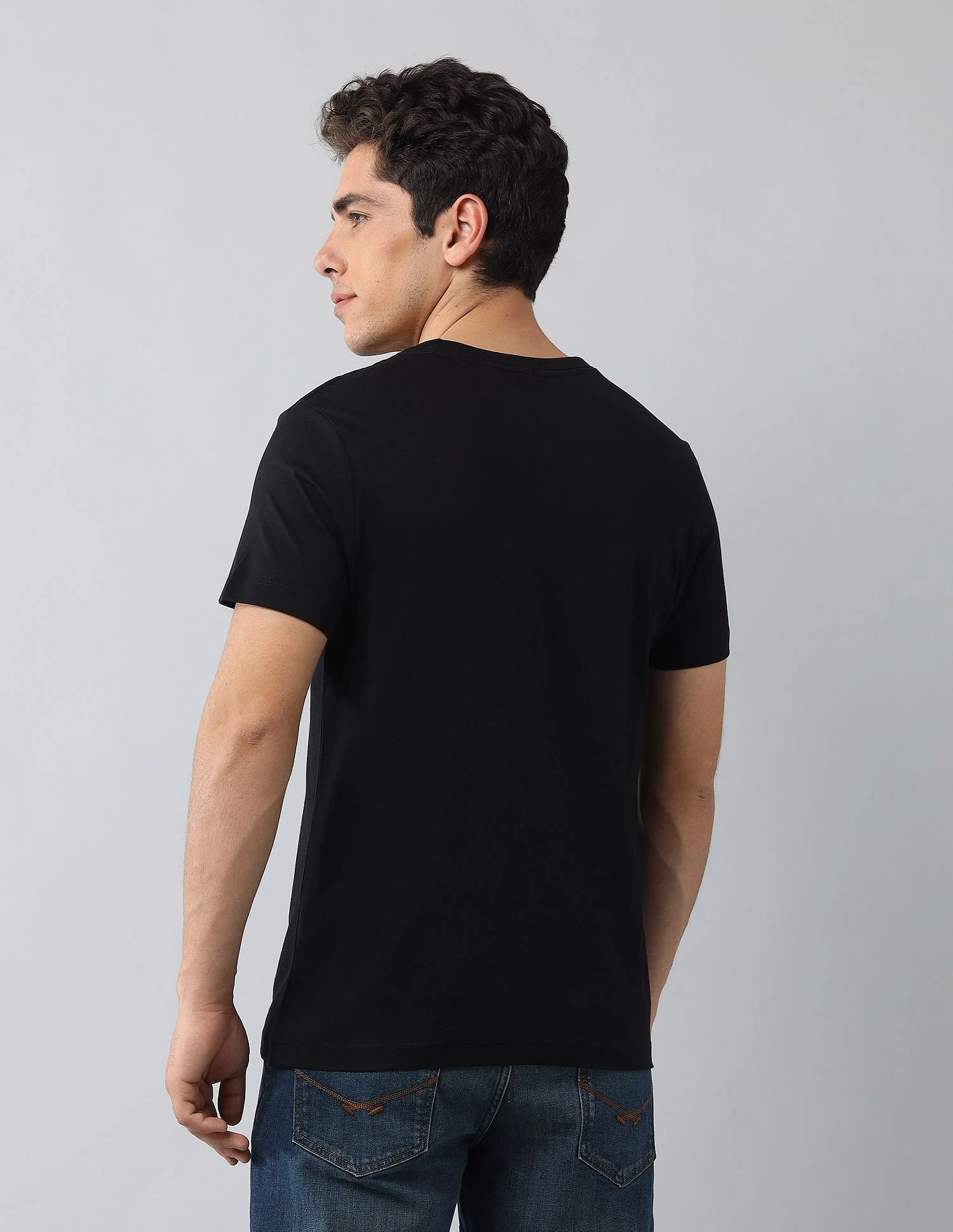 Muscle Fit Brand Printed T-Shirt - Image 5
