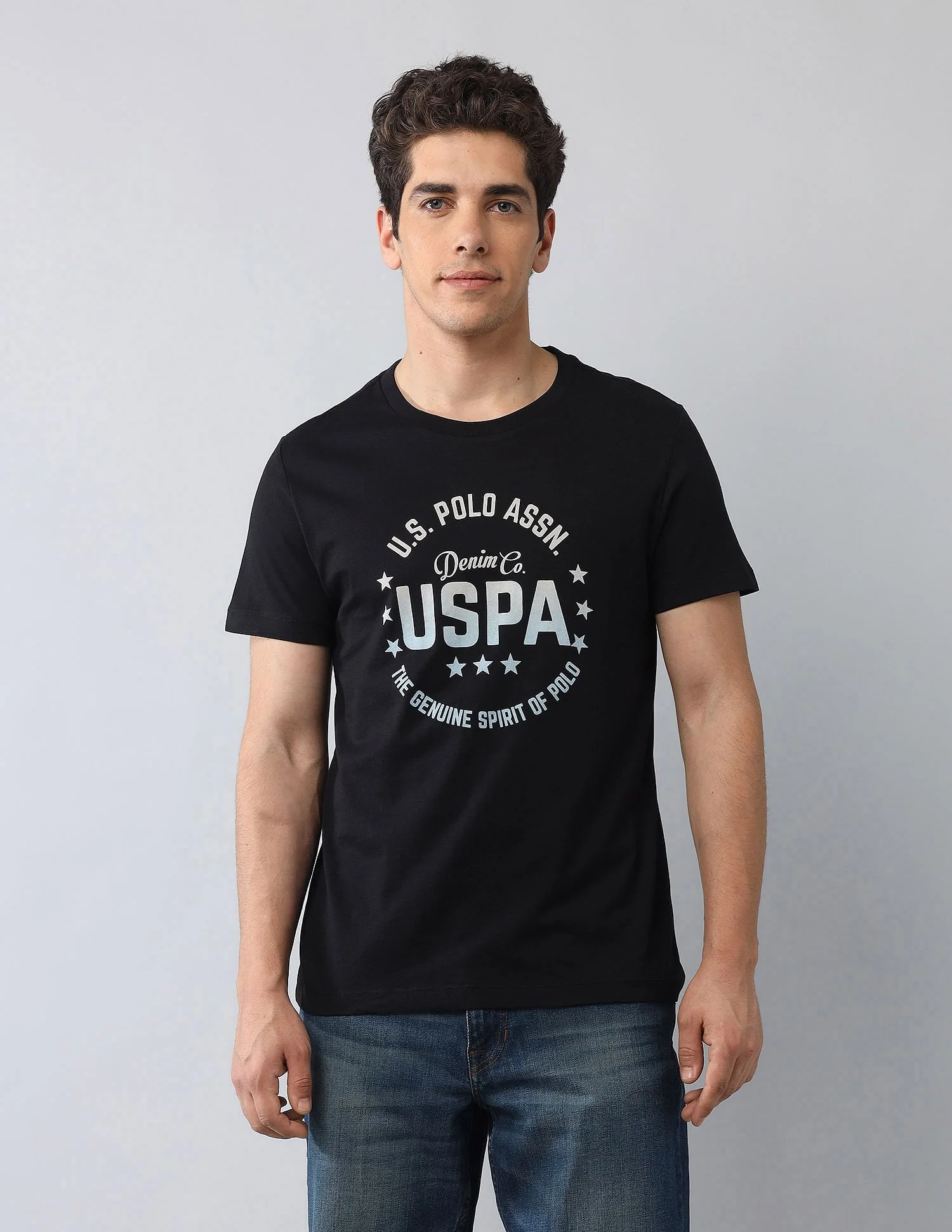 Muscle Fit Brand Printed T-Shirt - Image 6