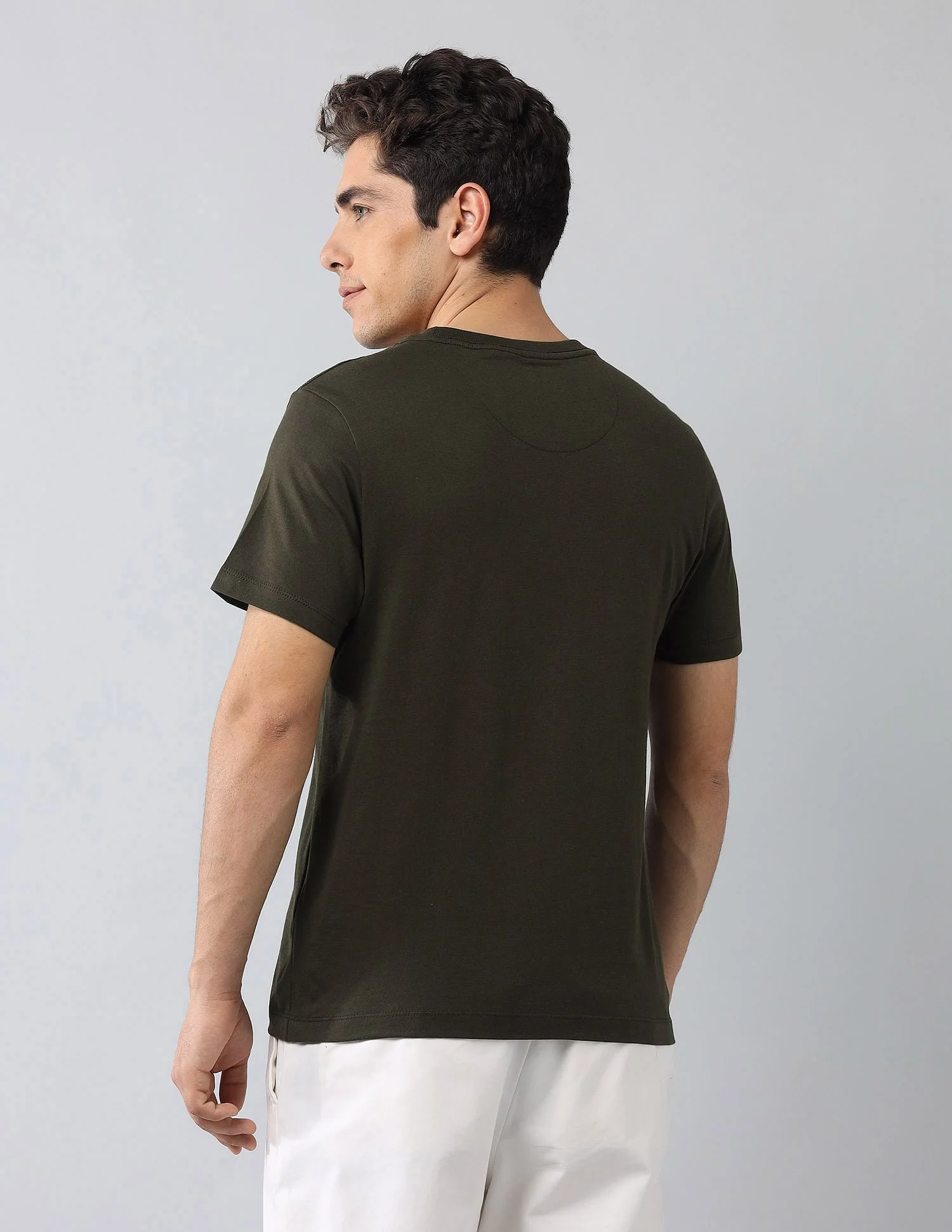 Muscle Fit Brand Printed T-Shirt - Image 5