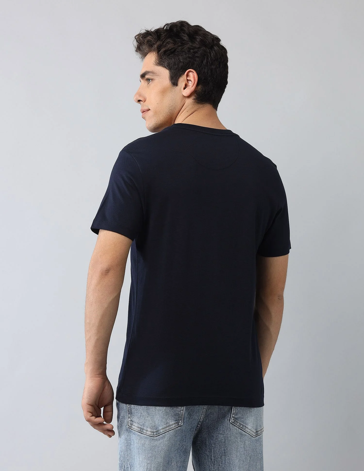 Muscle Fit Brand Printed T-Shirt - Image 5