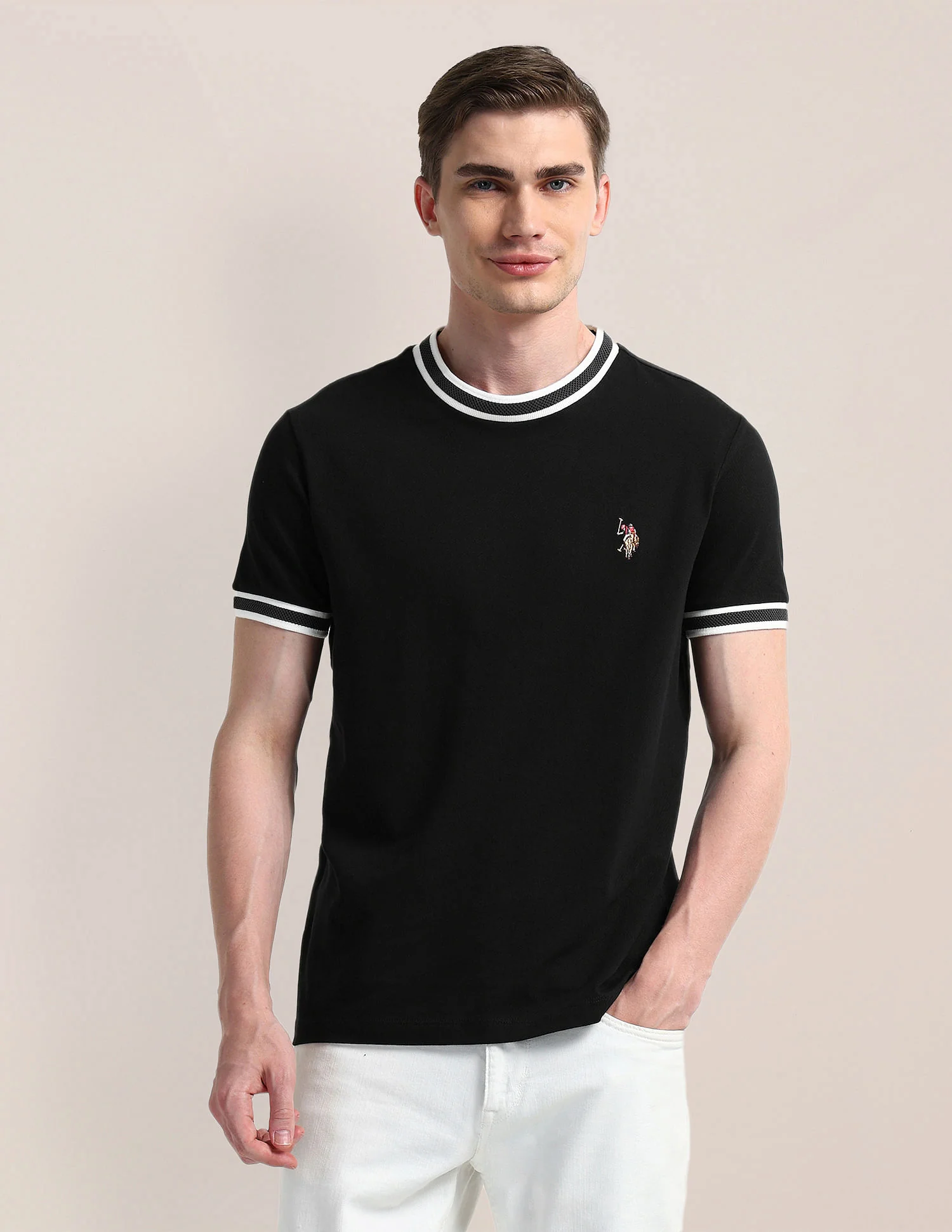Muscle fit Cotton T-Shirt - Image 6