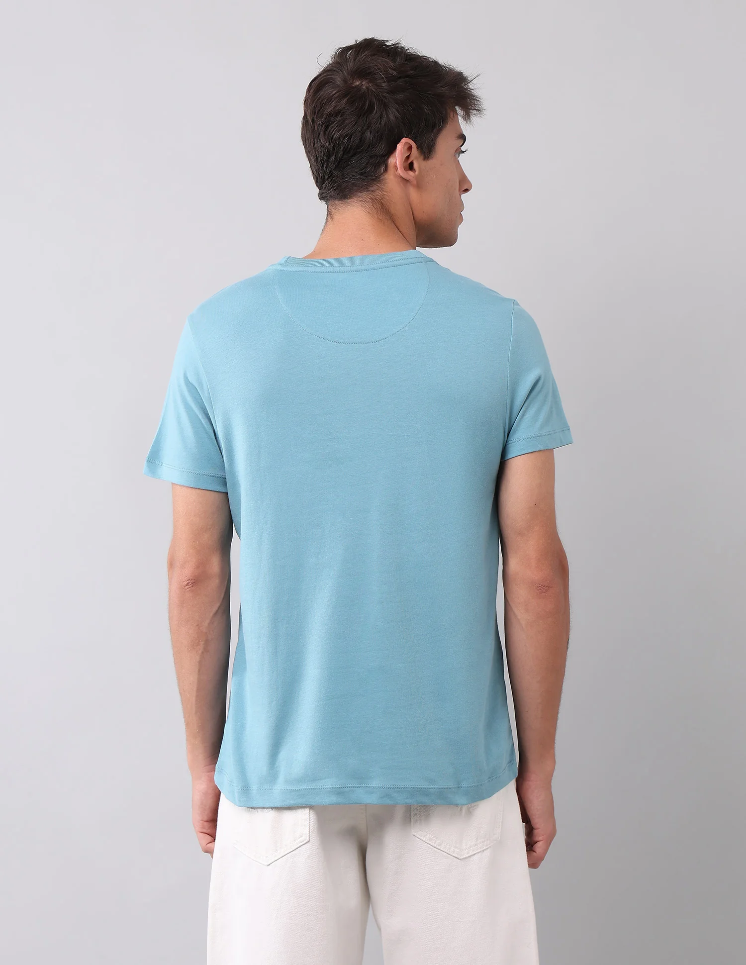 Muscle Fit Graphic Printed T-Shirt - Image 5