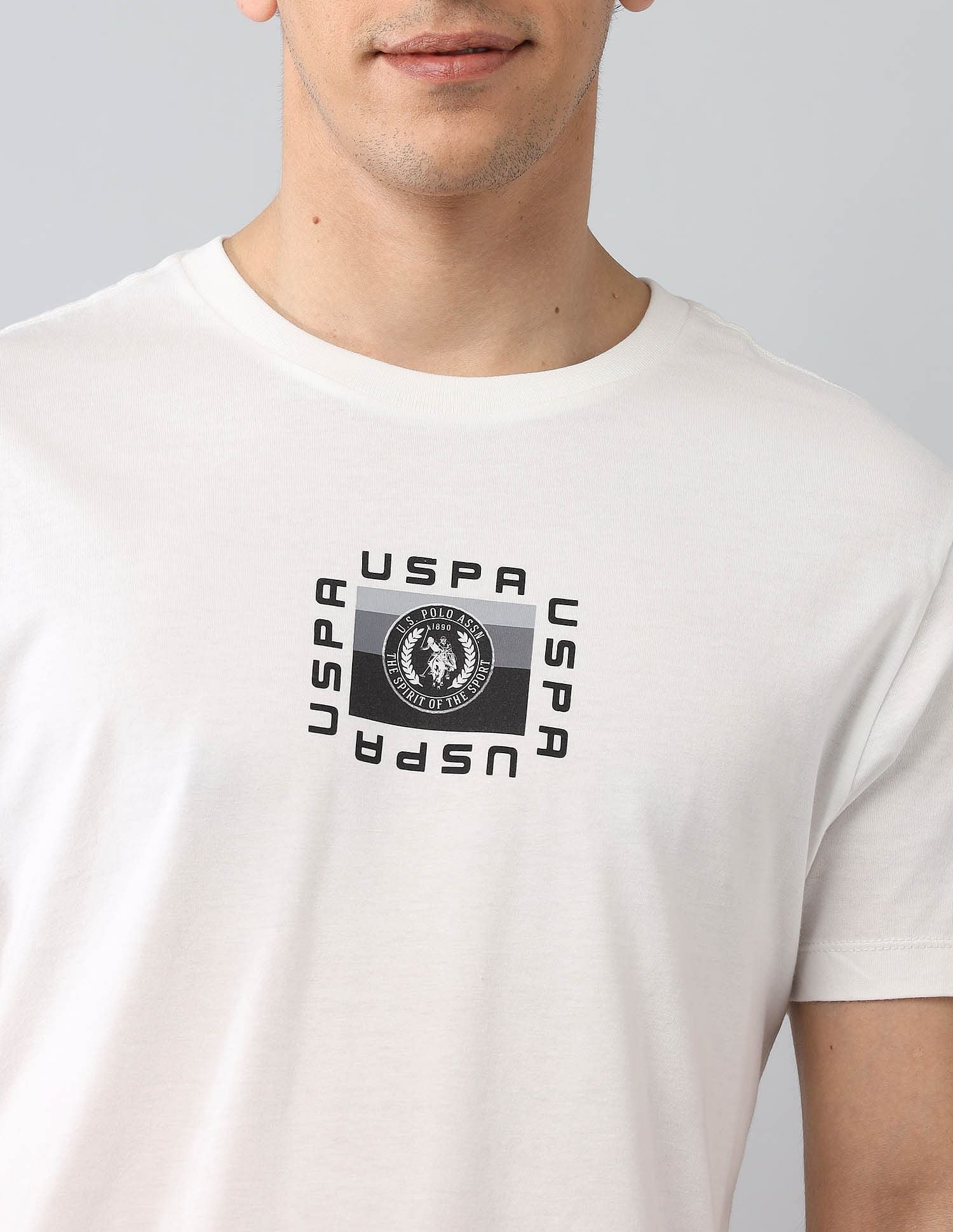 Muscle Fit Graphic Printed T-Shirt - Image 7