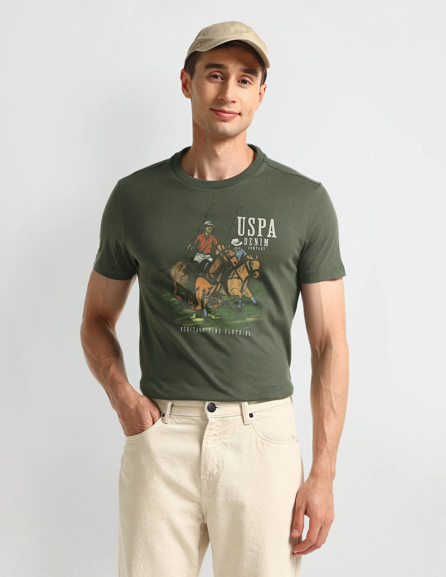 Muscle Fit Graphic T-Shirt