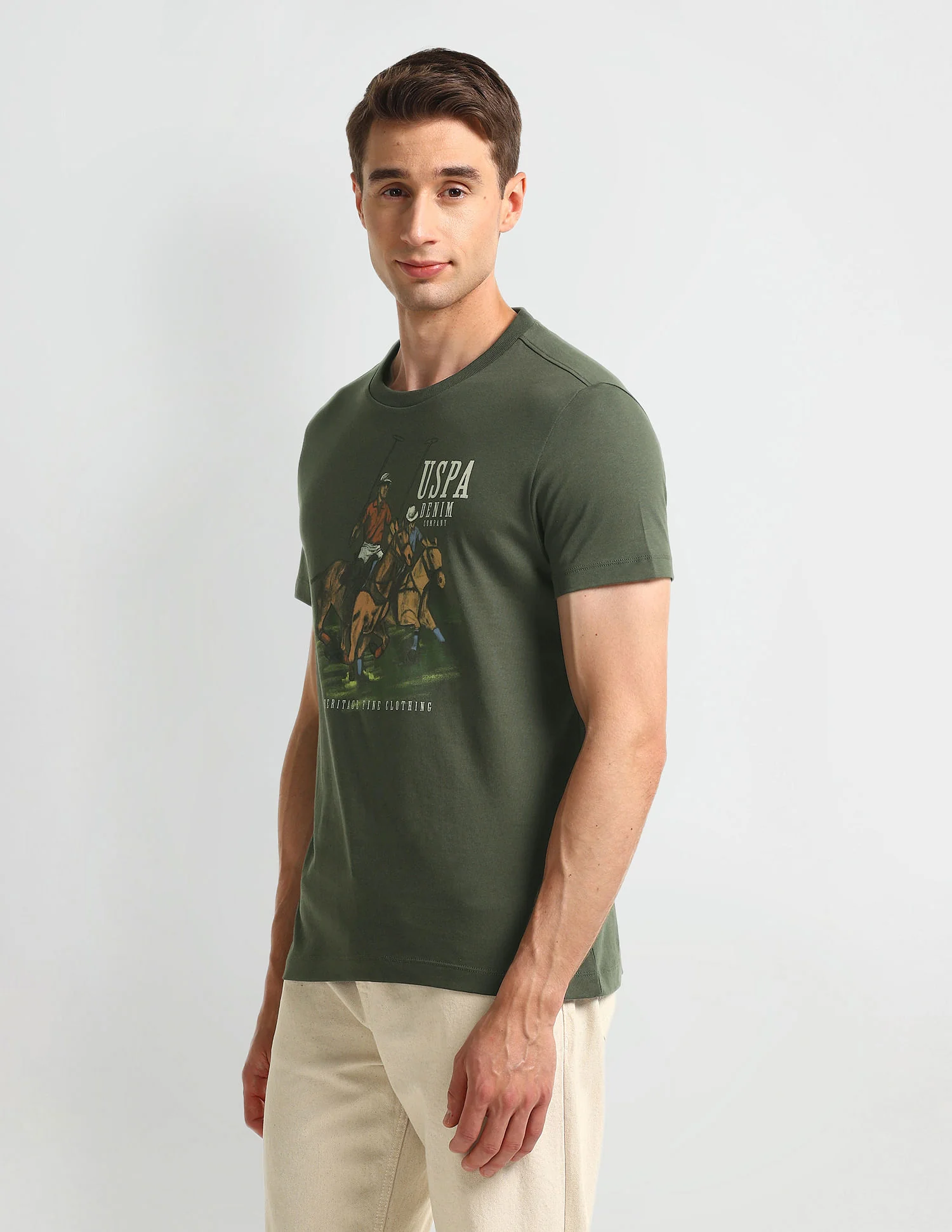 Muscle Fit Graphic T-Shirt - Image 4