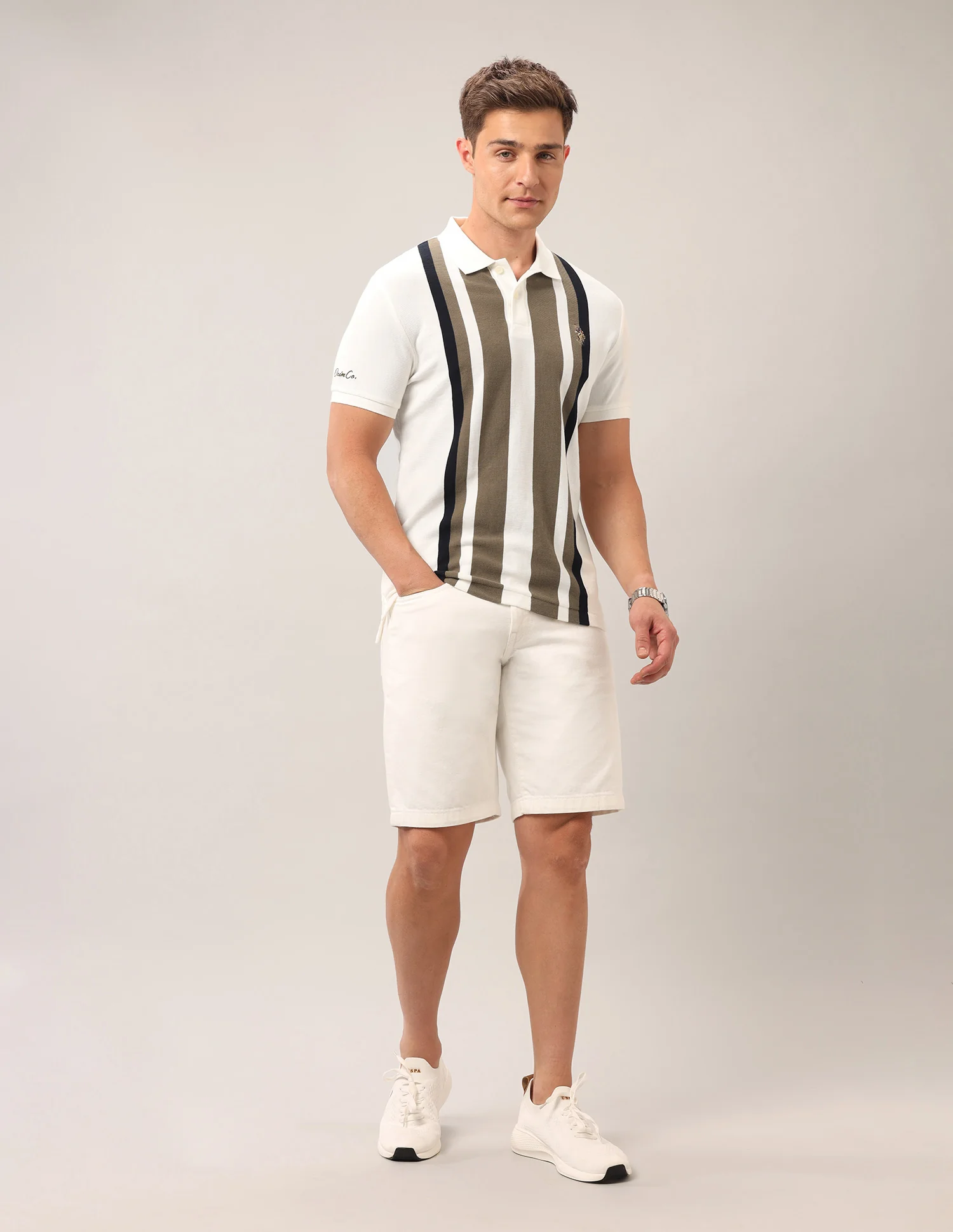 Muscle Fit Outdoor Polo Shirt - Image 3