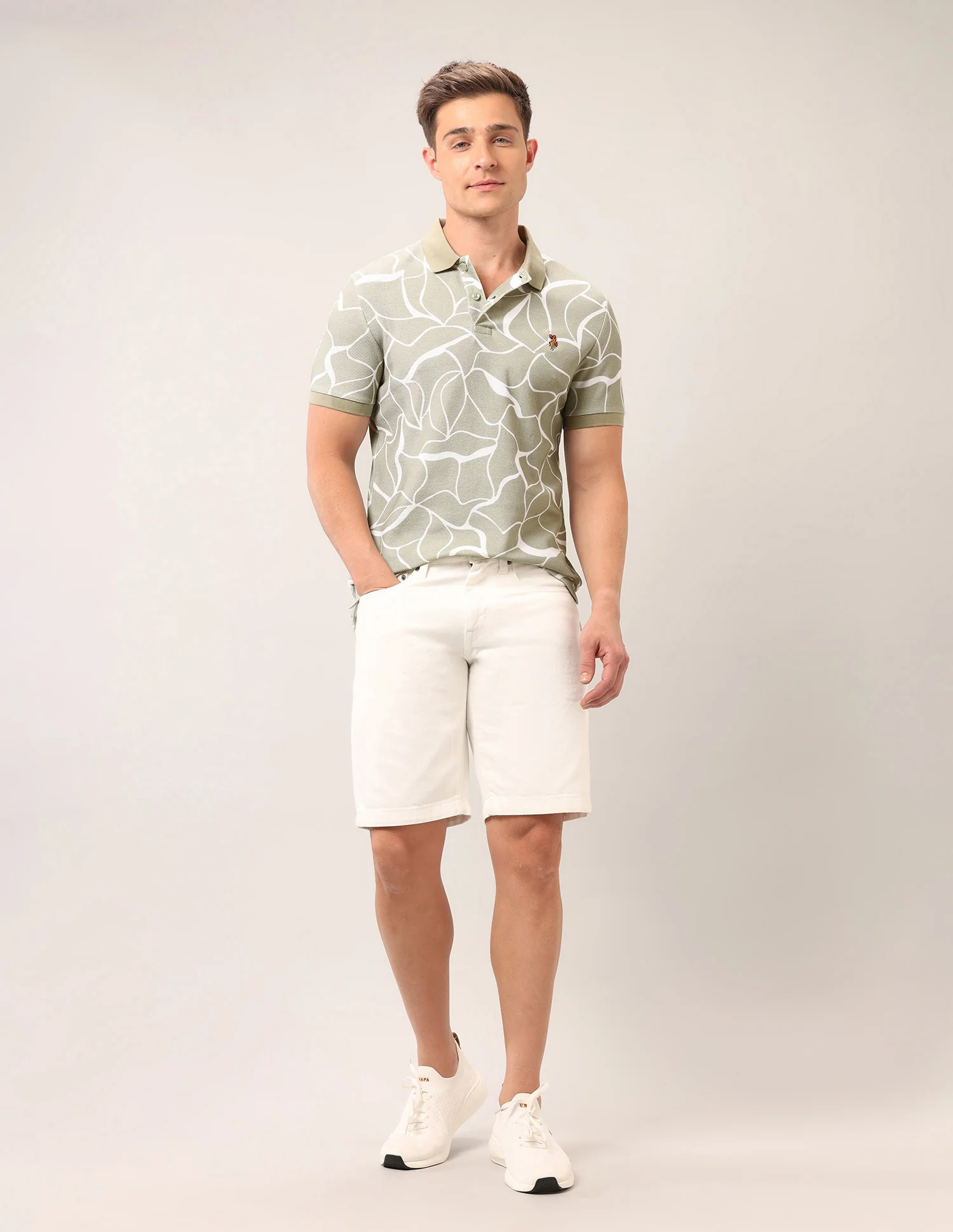 Muscle Fit Outdoor Polo Shirt - Image 4