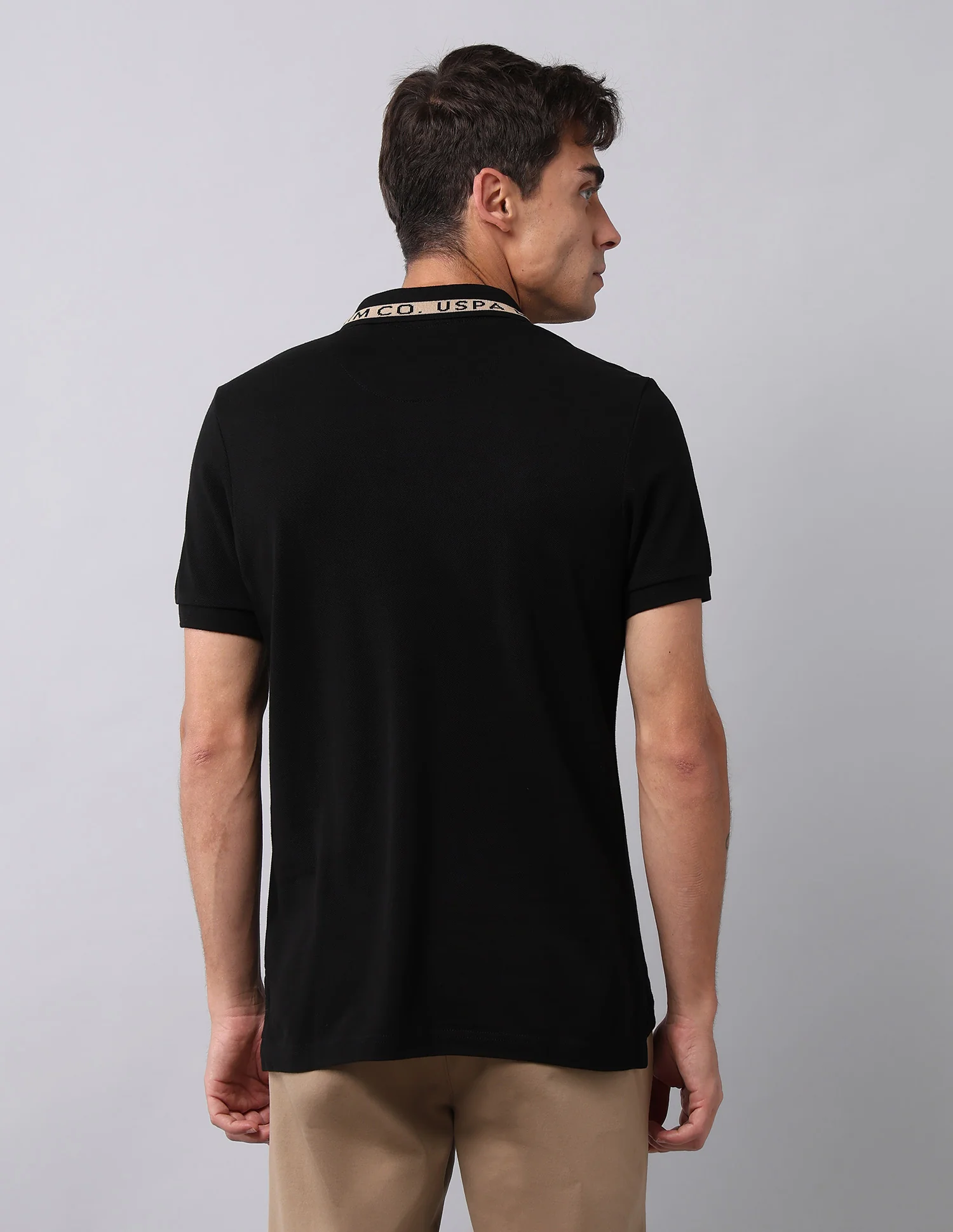 Muscle Fit Pure Cotton Polo Shirt - Image 5