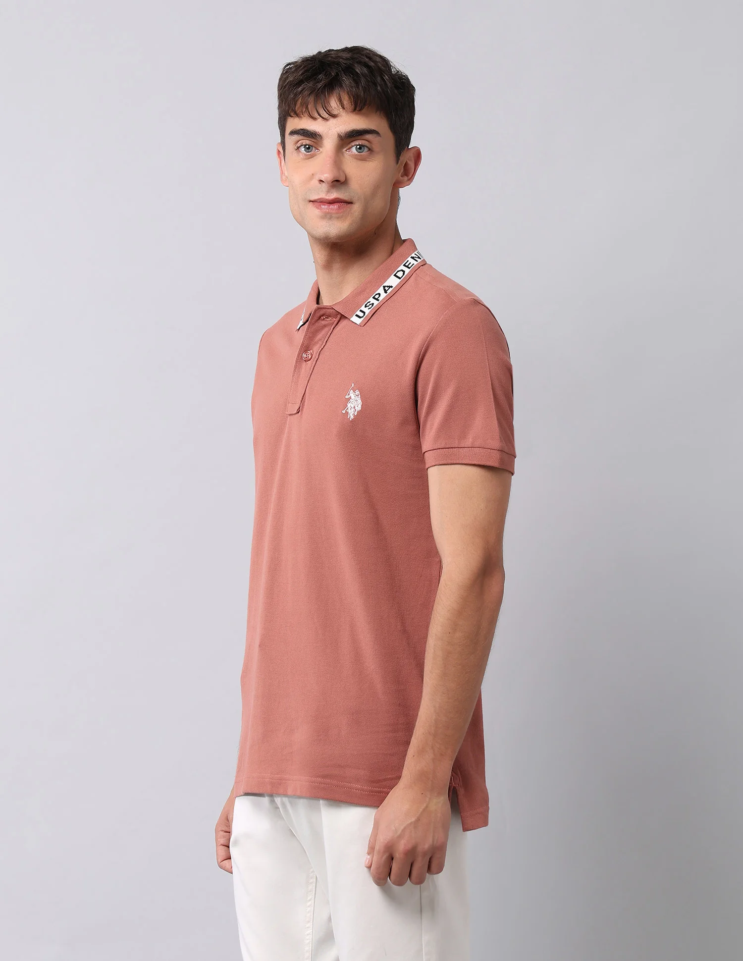 Muscle Fit Pure Cotton Polo Shirt - Image 4