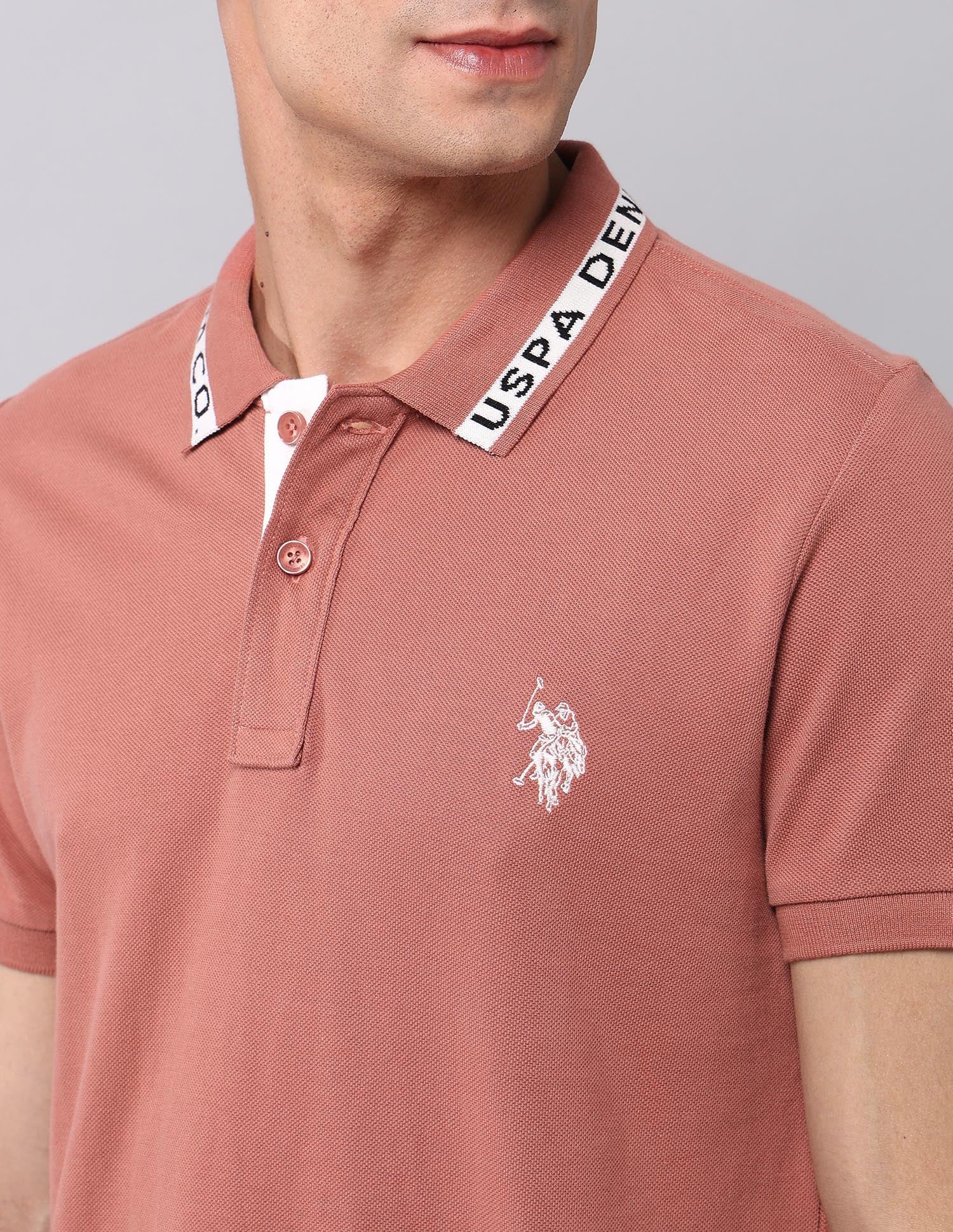 Muscle Fit Pure Cotton Polo Shirt - Image 7