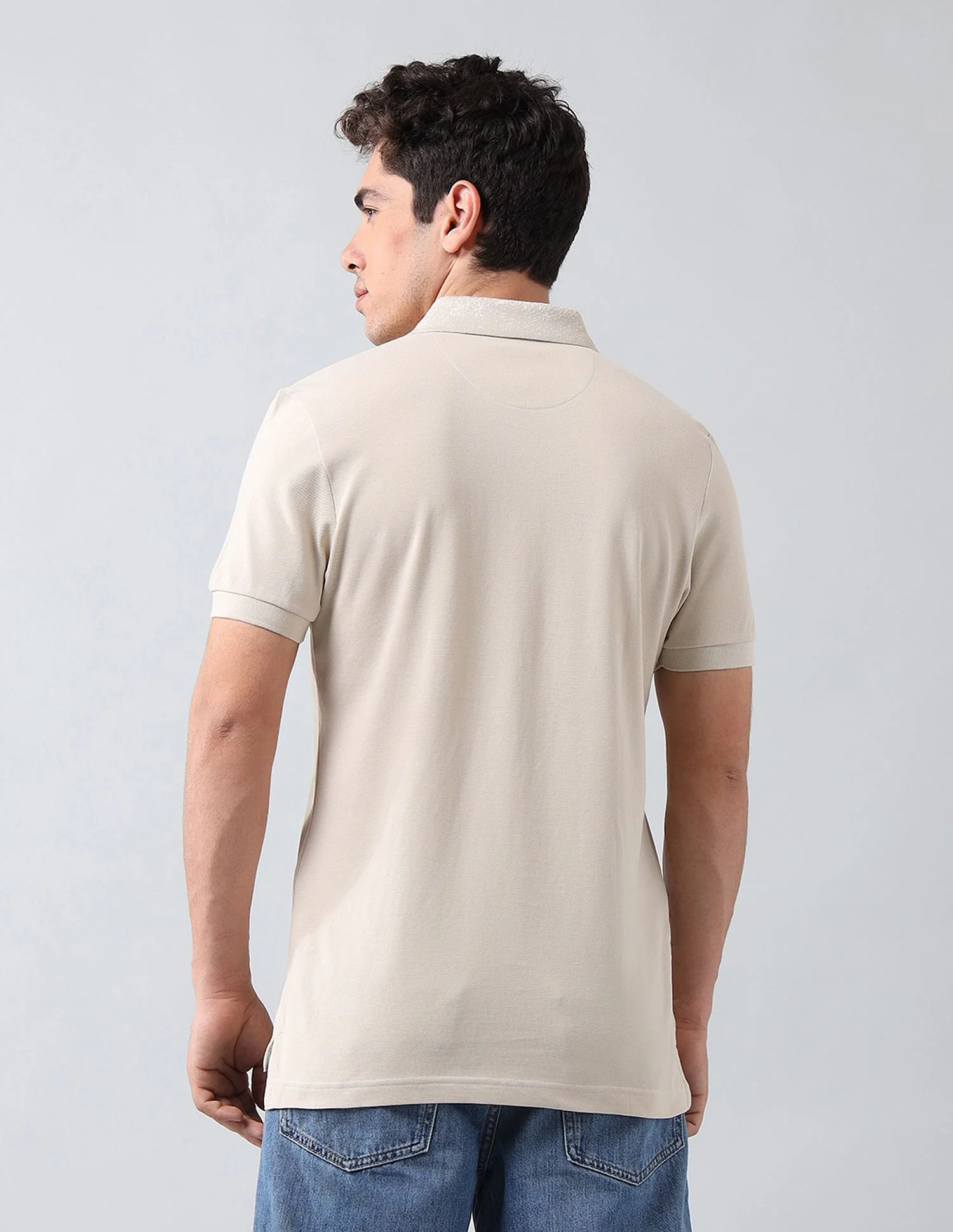 Muscle Fit Pure Cotton Polo Shirt - Image 5